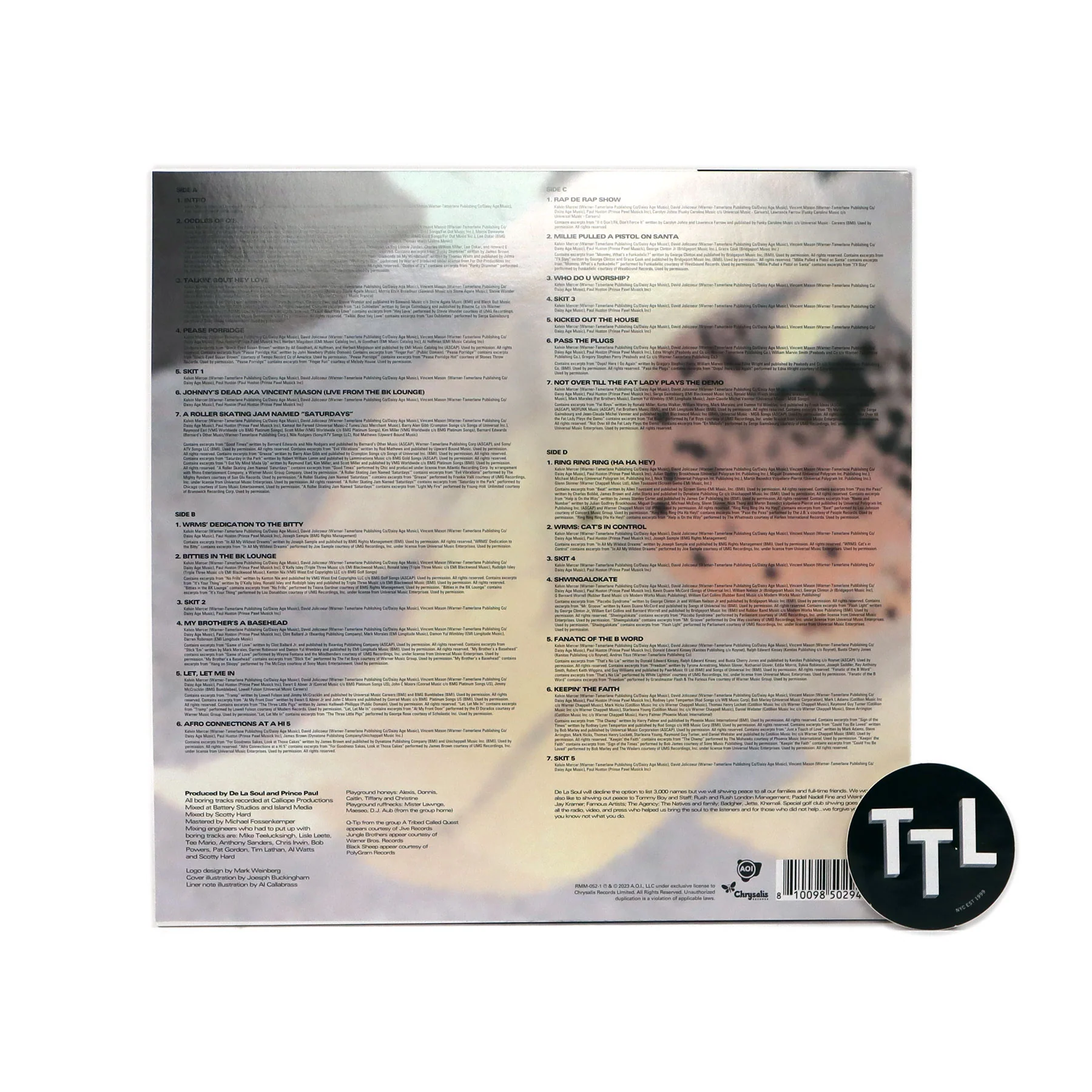 De La Soul: De La Soul Is Dead Vinyl 2LP - Image 3