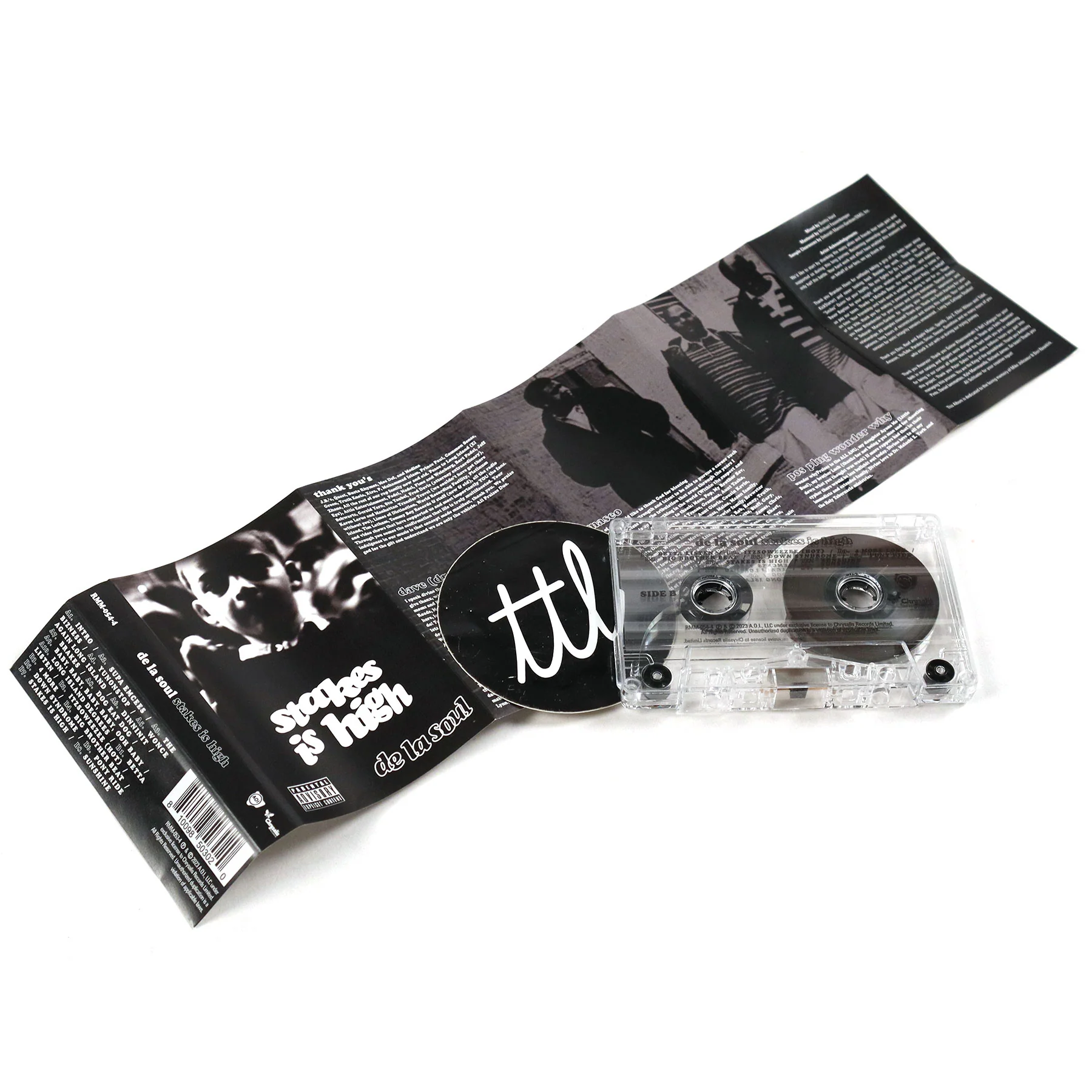 De La Soul: Stakes Is High Cassette - Image 2