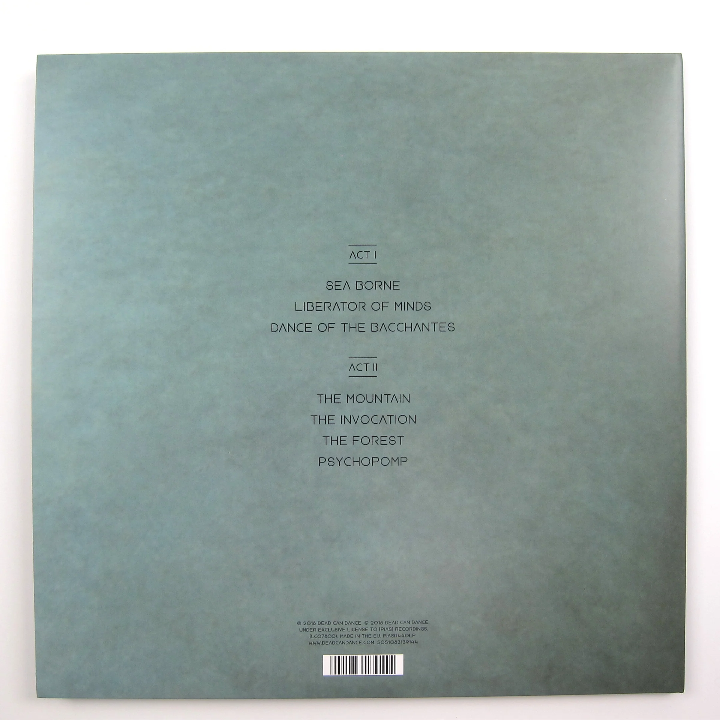 Dead Can Dance: Dionysus Vinyl LP - Image 3