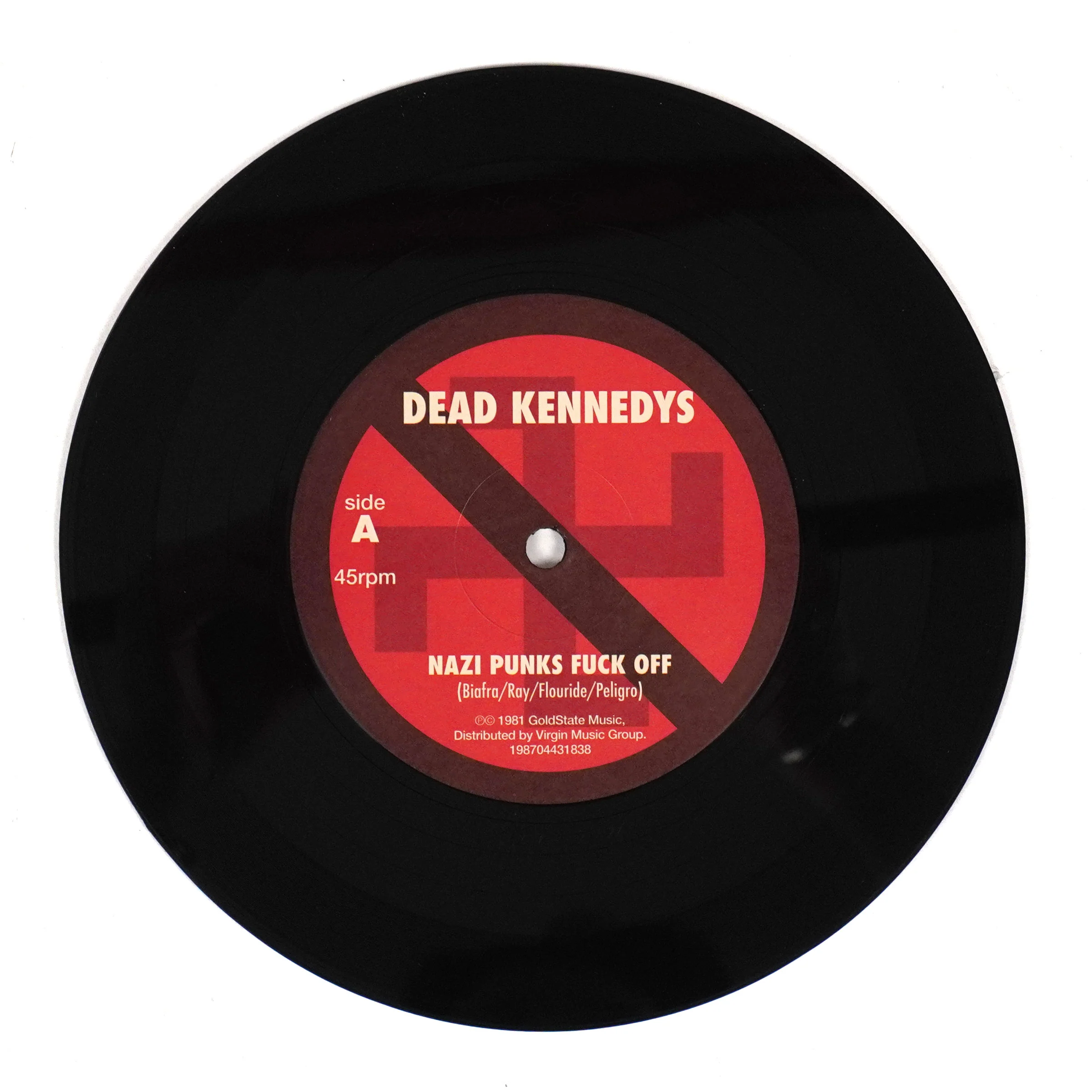 Dead Kennedys: Nazi Punks F*** Off Vinyl 7" - Image 2