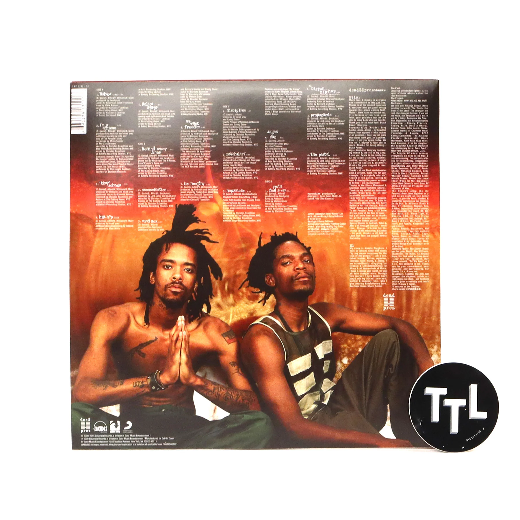 Dead Prez: Let's Get Free Vinyl 2LP - Image 3