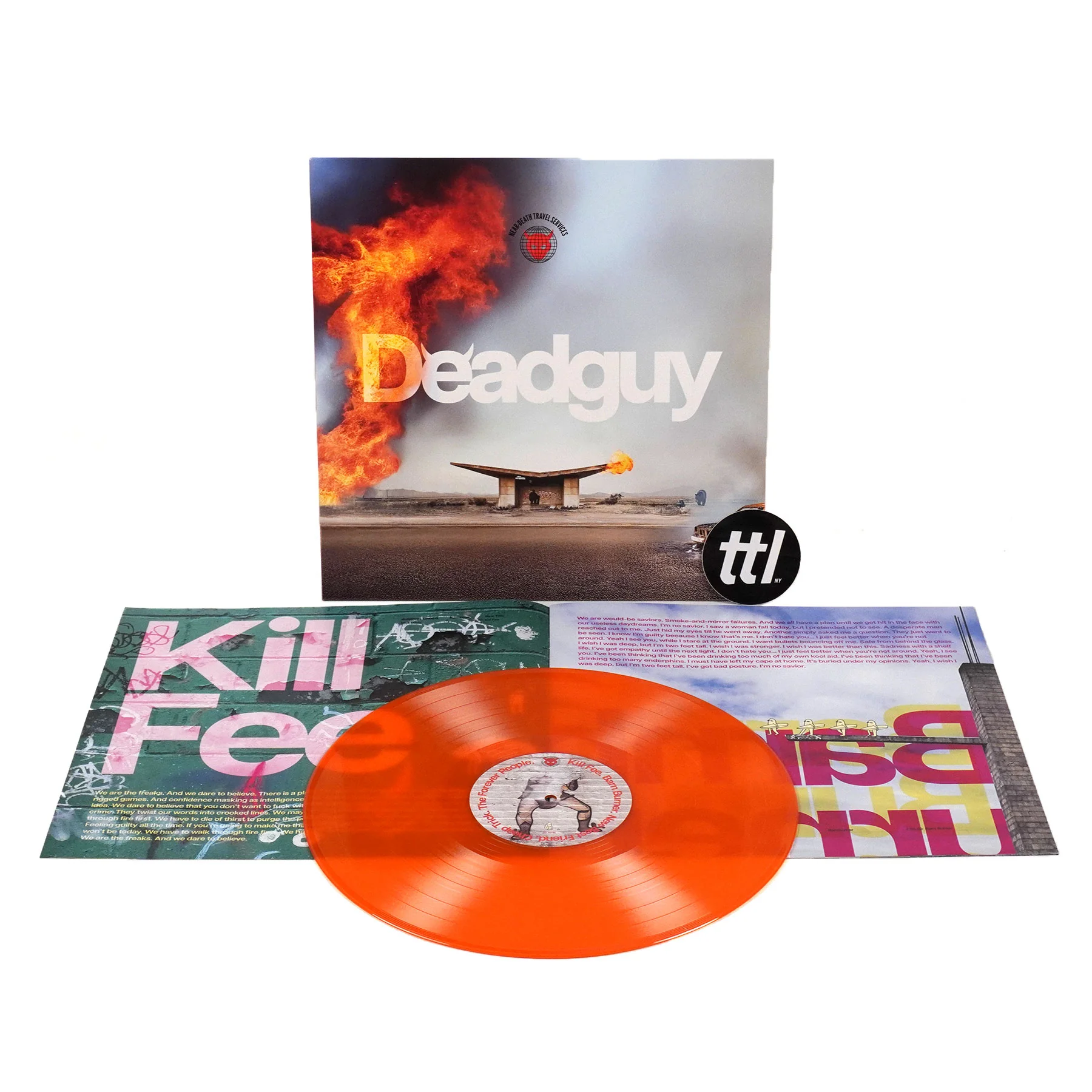 Deadguy: Near Death Travel Services (Colored Vinyl) Vinyl LP - Image 2