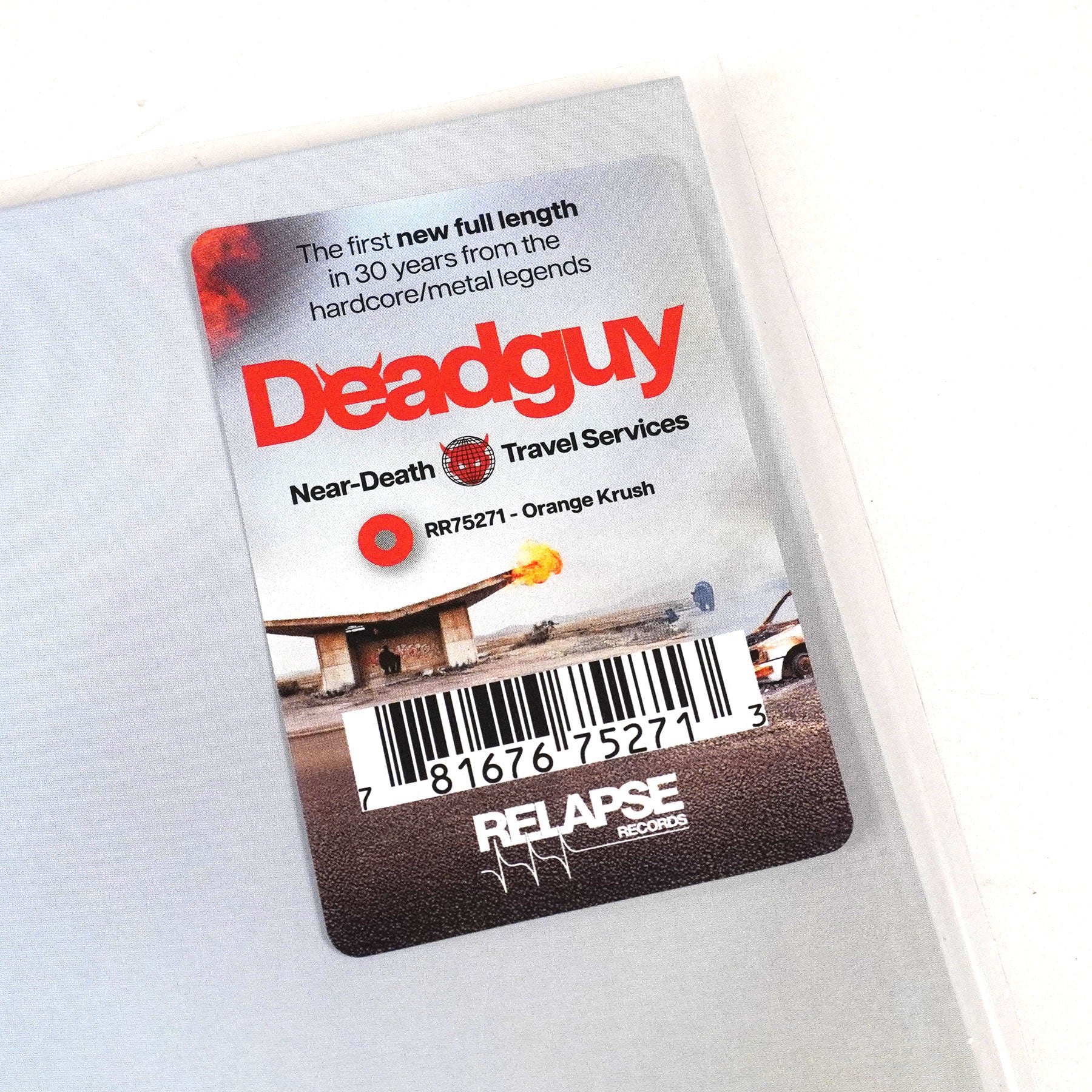 Deadguy: Near Death Travel Services (Colored Vinyl) Vinyl LP - Image 3
