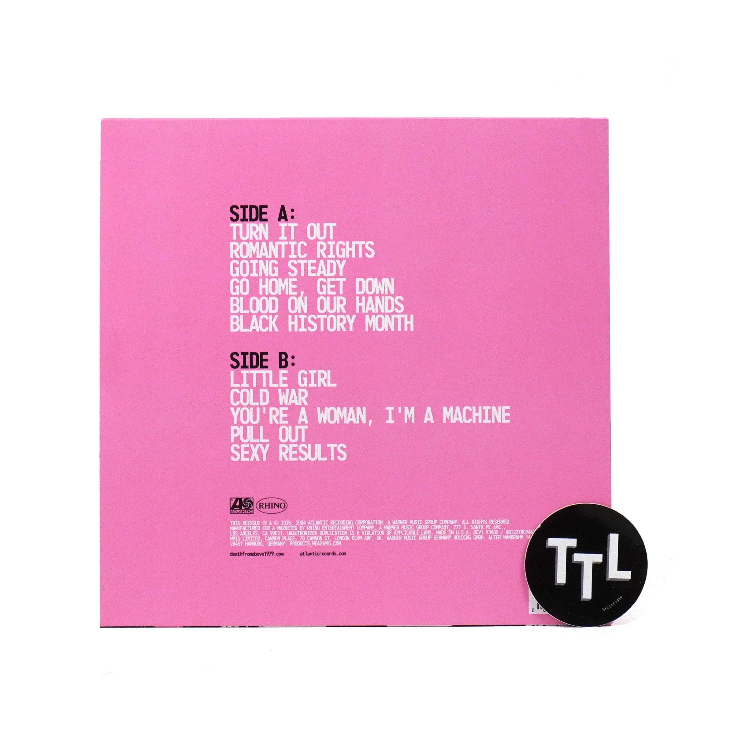 Death From Above 1979: You're A Woman, I'm A Machine (Colored Vinyl) Vinyl LP - Image 3