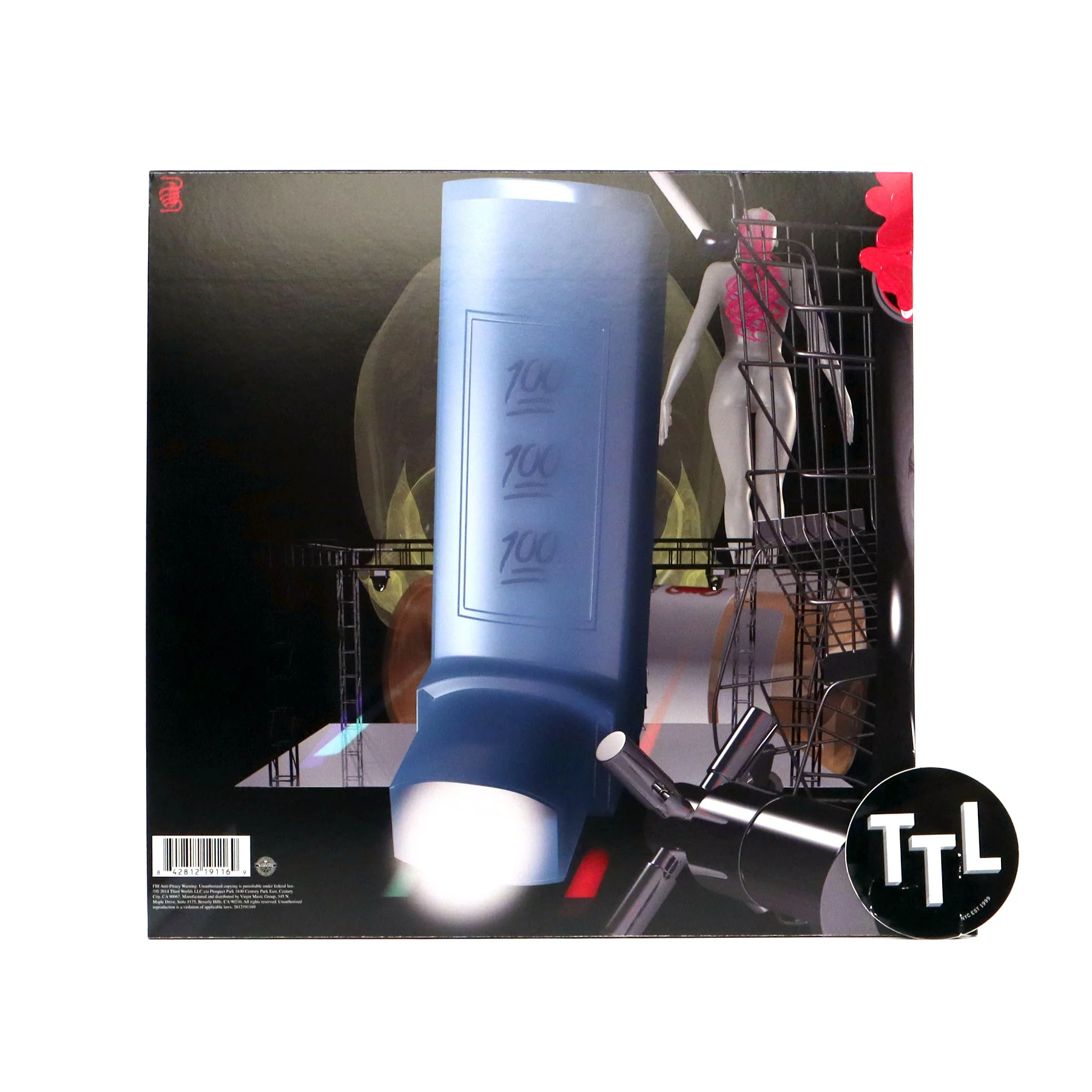 Death Grips: Government Plates (Indie Exclusive Colored Vinyl) Vinyl LP - Image 3
