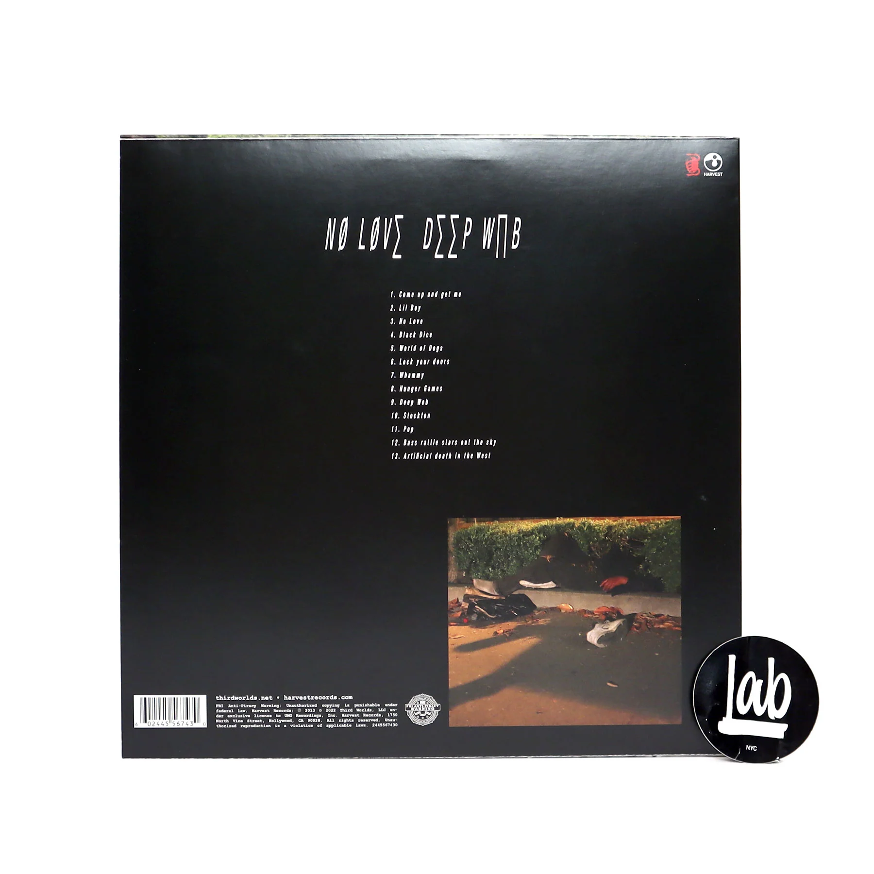 Death Grips: No Love Deep Web (Indie Exclusive Colored Vinyl) Vinyl LP - Image 3