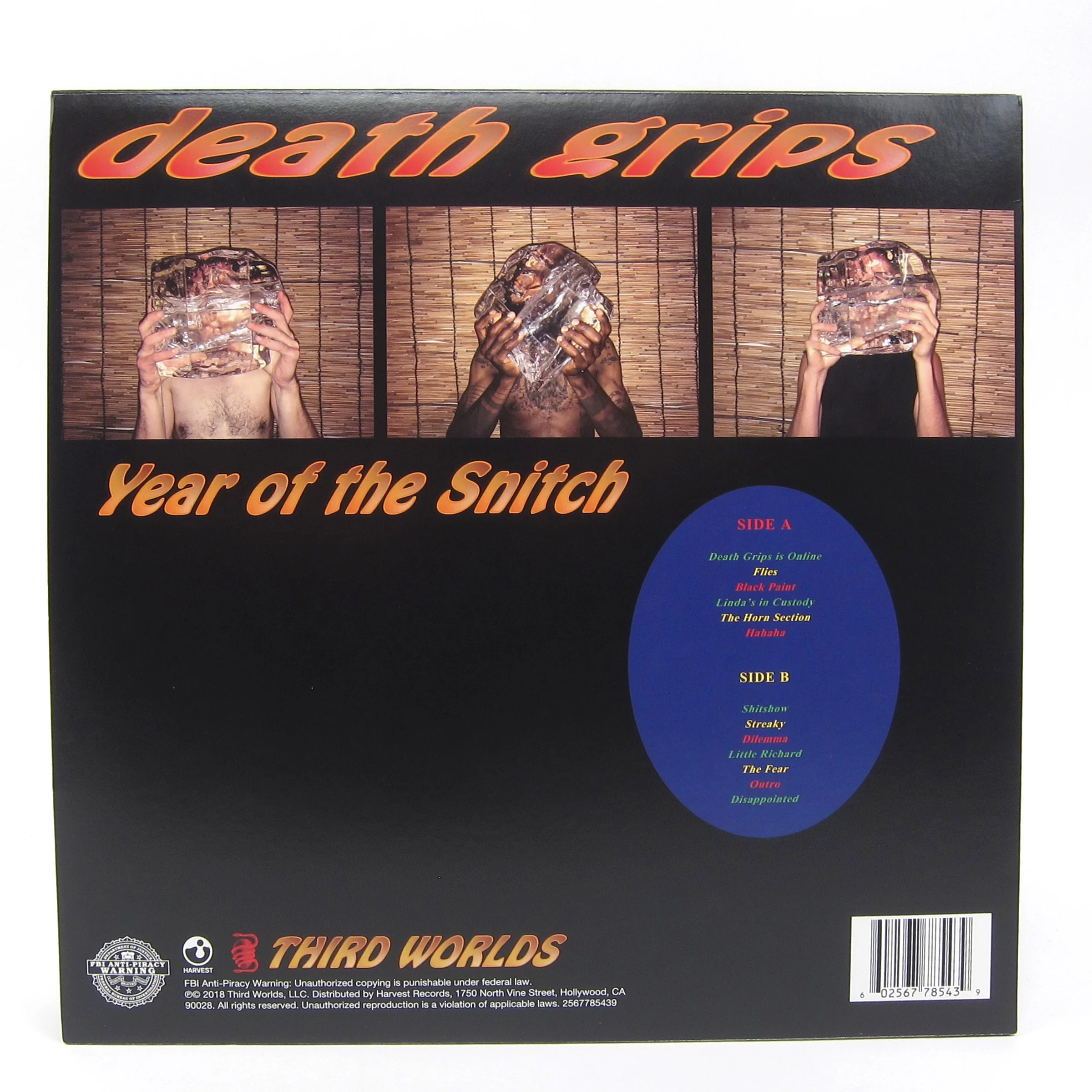 Death Grips: Year Of The Snitch Vinyl LP - Image 3