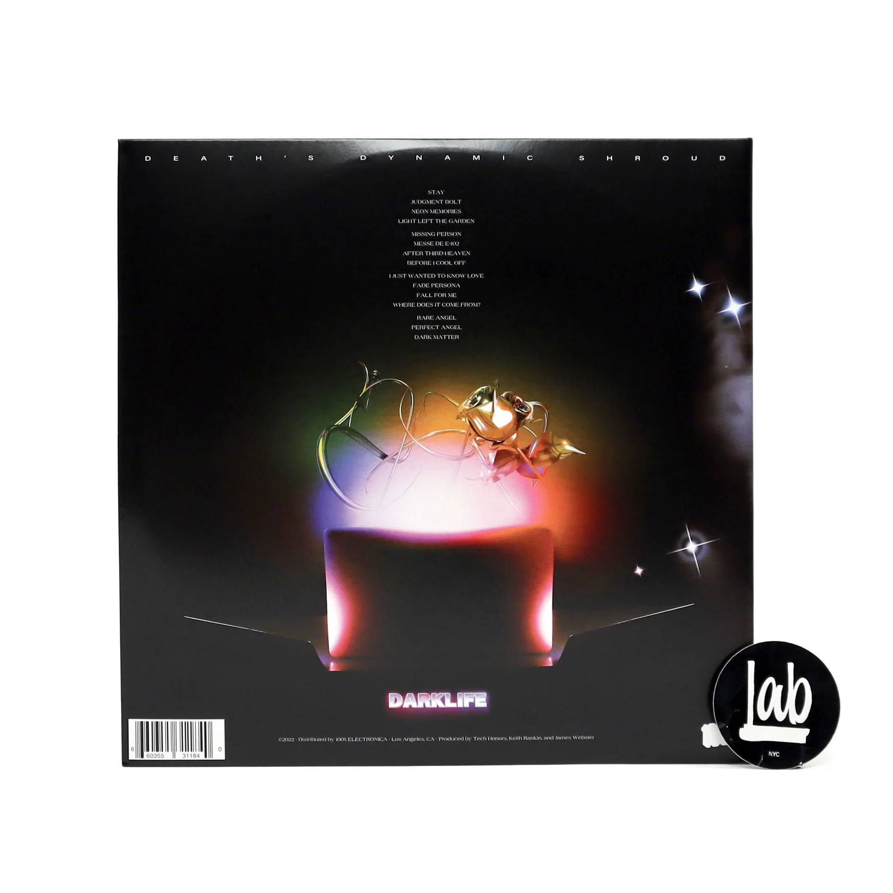 Death's Dynamic Shroud: Darklife (Colored Vinyl) Vinyl 2LP - Image 3
