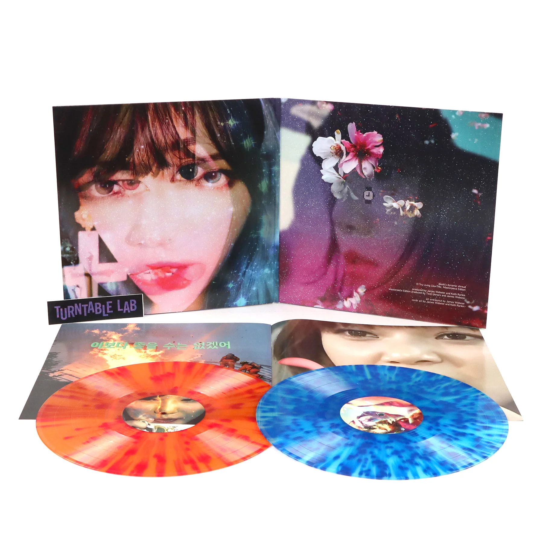 Death's Dynamic Shroud: I'll Try Living Like This - Masterpiece Edition (Blue & Orange Colored Vinyl) Vinyl 2LP - Image 2