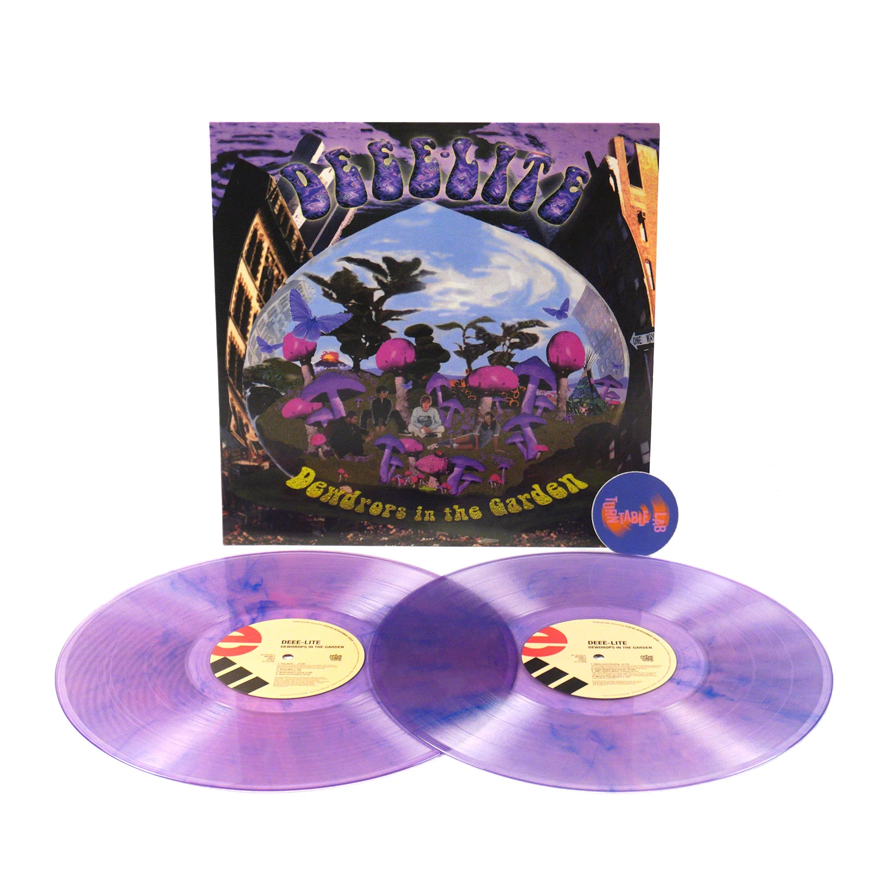 Deee-Lite: Dewdrops In The Garden (Pink & Purple Colored Vinyl) Vinyl 2LP - Image 2