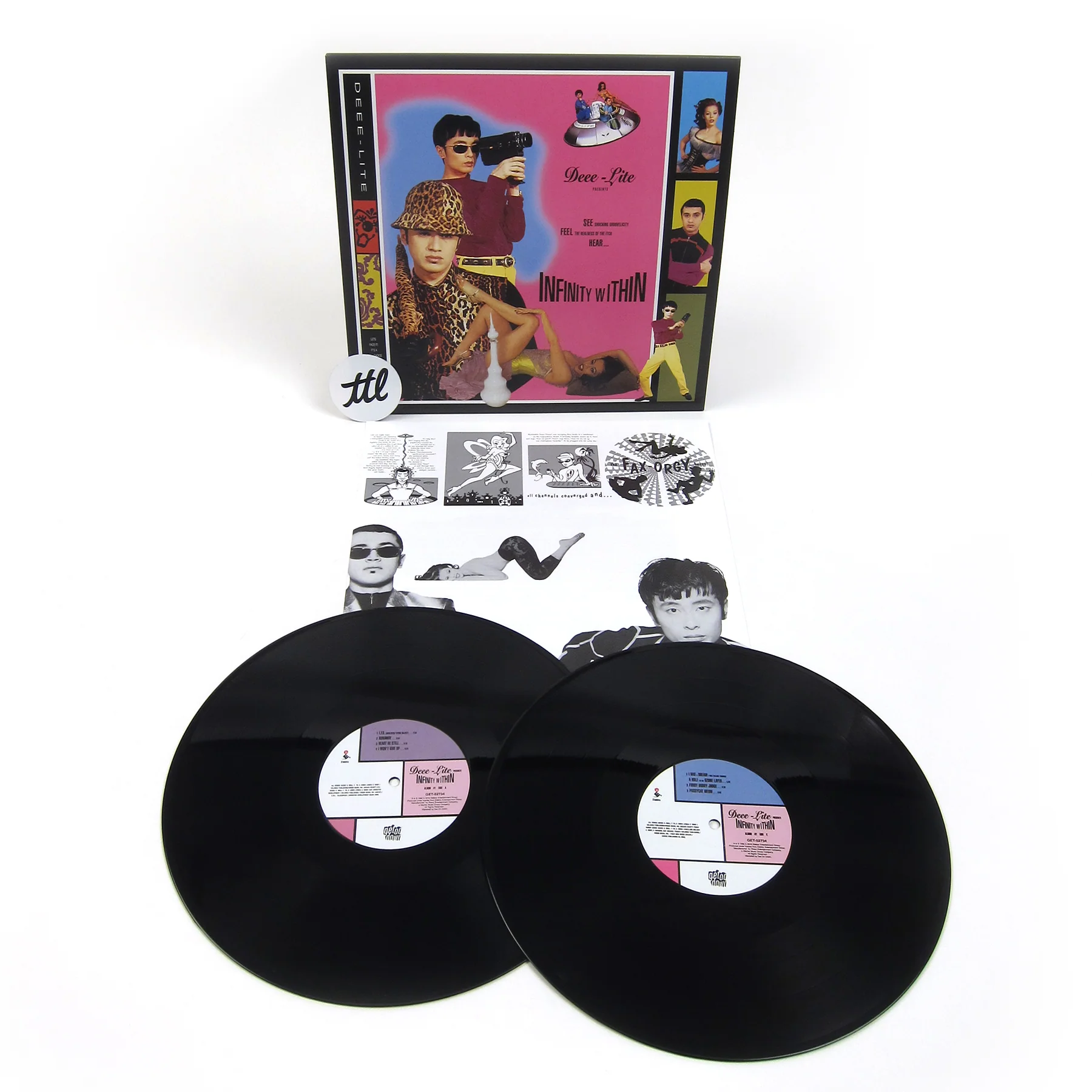 Deee-Lite: Infinity Within Vinyl 2LP - Image 2