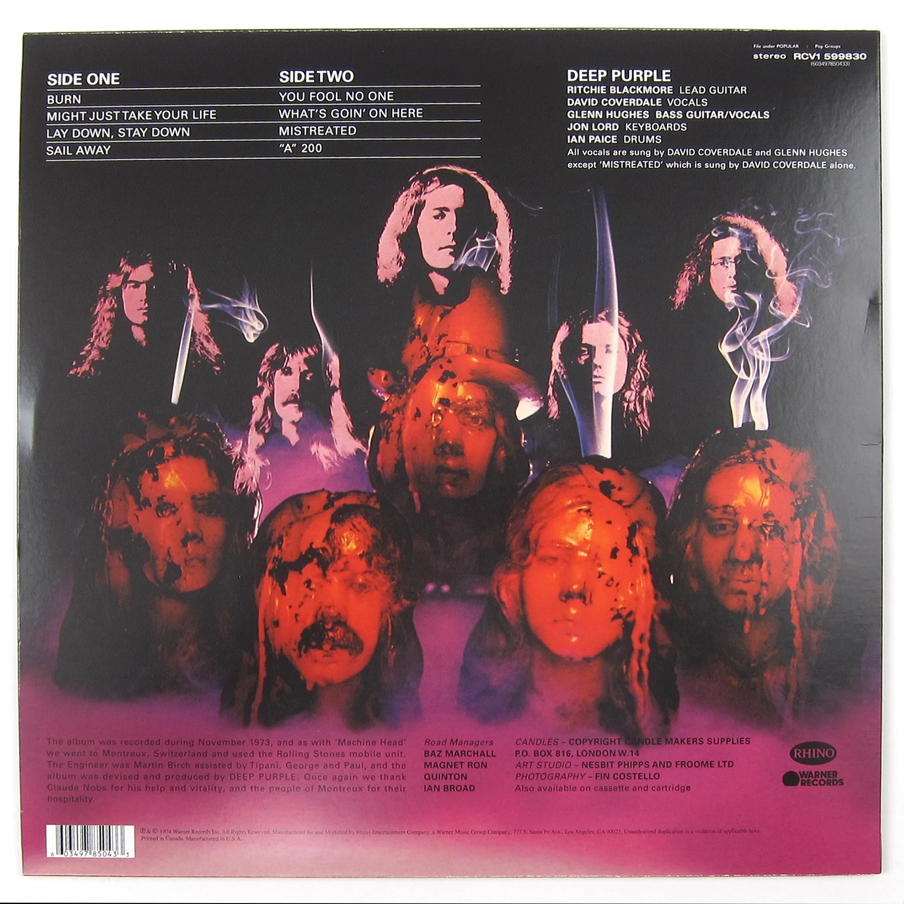 Deep Purple: Burn (Colored Vinyl) Vinyl LP - Image 2