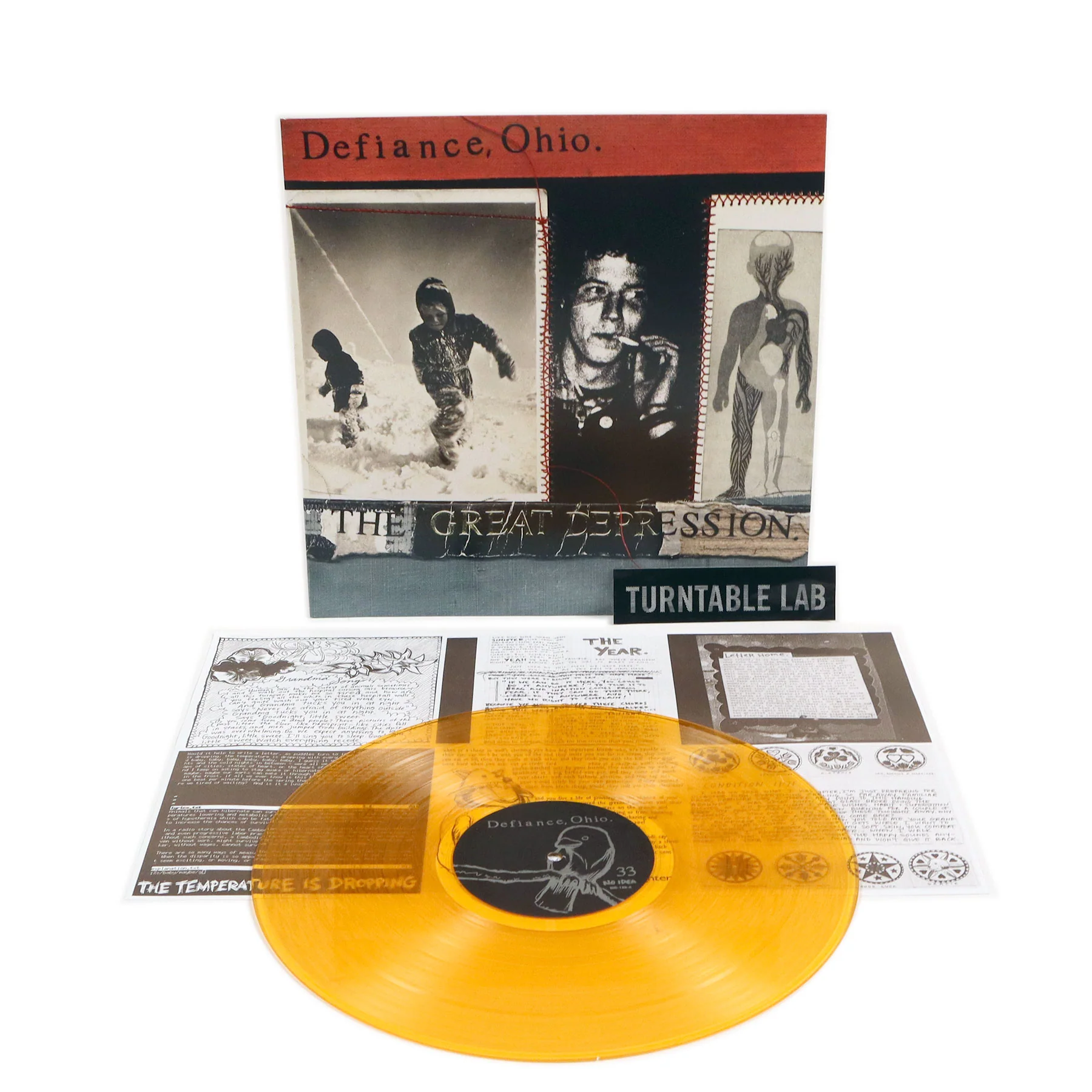 Defiance, Ohio: The Great Depression (Gold Colored Vinyl) Vinyl LP - Image 3