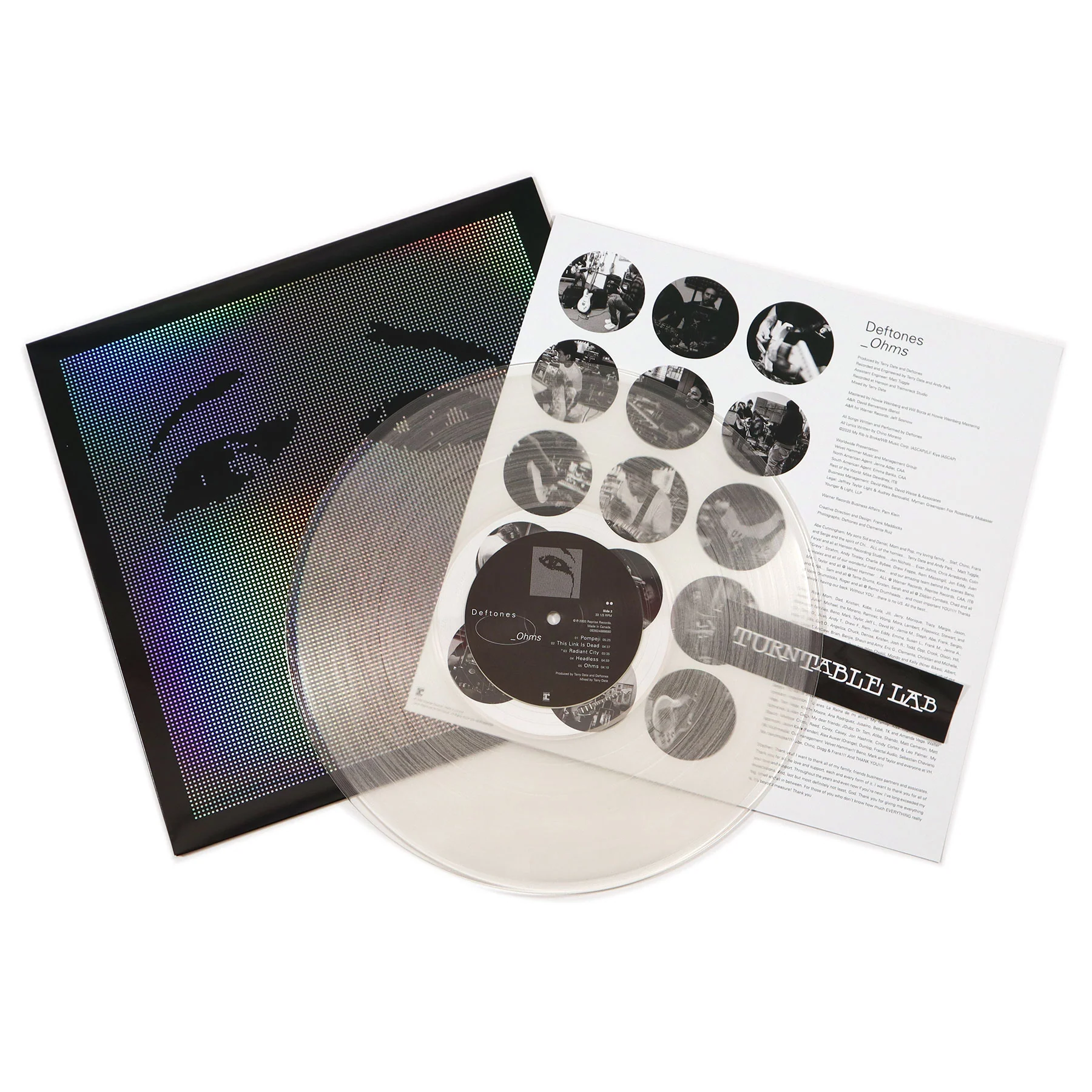Deftones: Ohms (Clear Colored Vinyl) Vinyl LP - Image 2