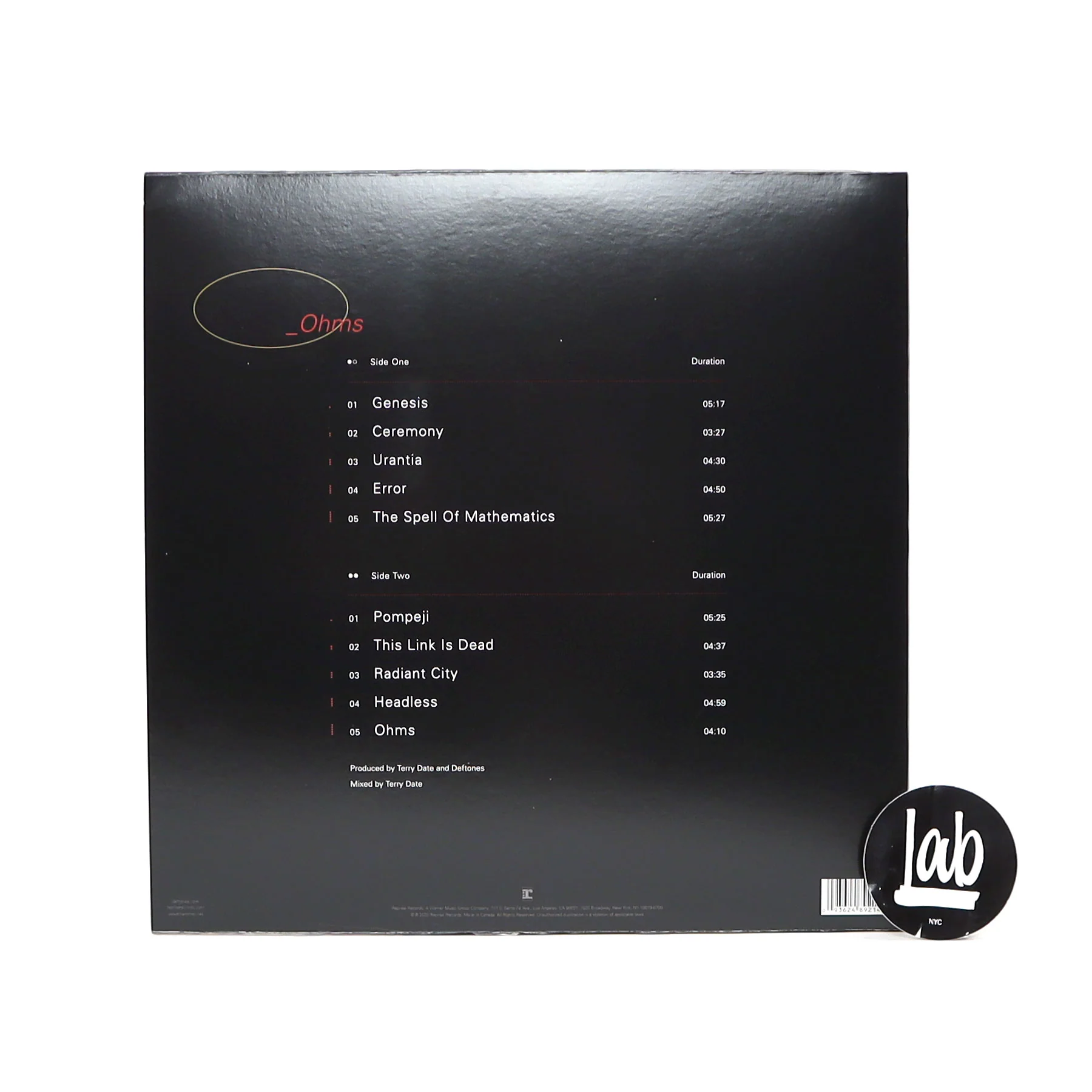 Deftones: Ohms Vinyl LP - Image 3