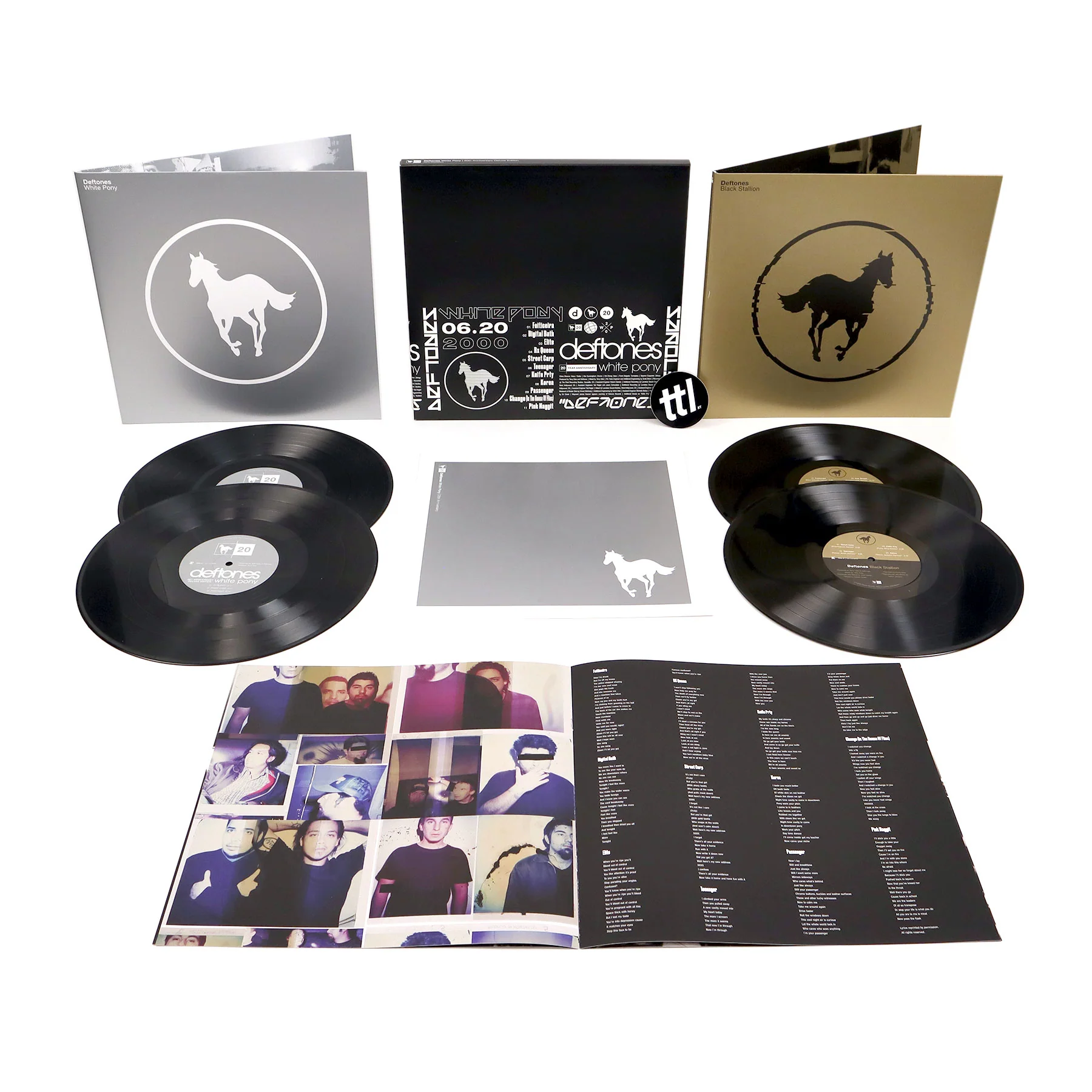 Deftones: White Pony 20th Anniversary (Indie Exclusive) Vinyl 4LP Boxset - Image 3