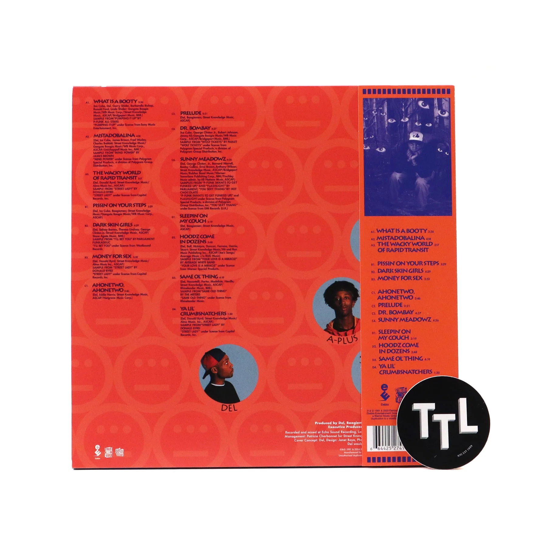 Del Tha Funkee Homosapien: I Wish My Brother George Was Here (Colored Vinyl) Vinyl 2LP - Image 3