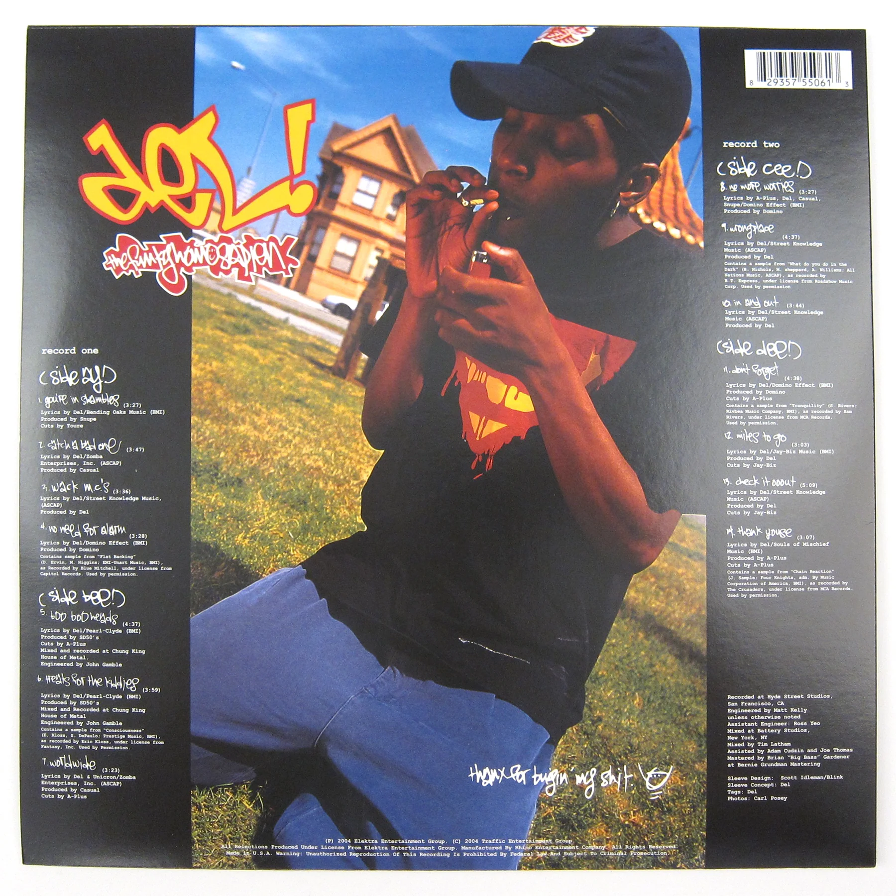 Del Tha Funkee Homosapien: No Need For Alarm Vinyl 2LP - Image 3