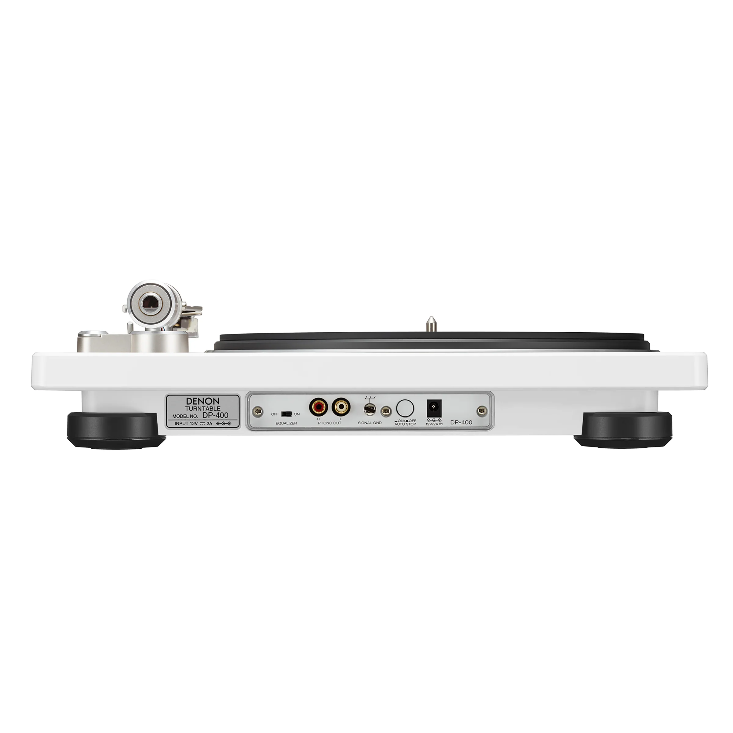 Denon: DP-400 Semi-Automatic Turntable - White - Image 3