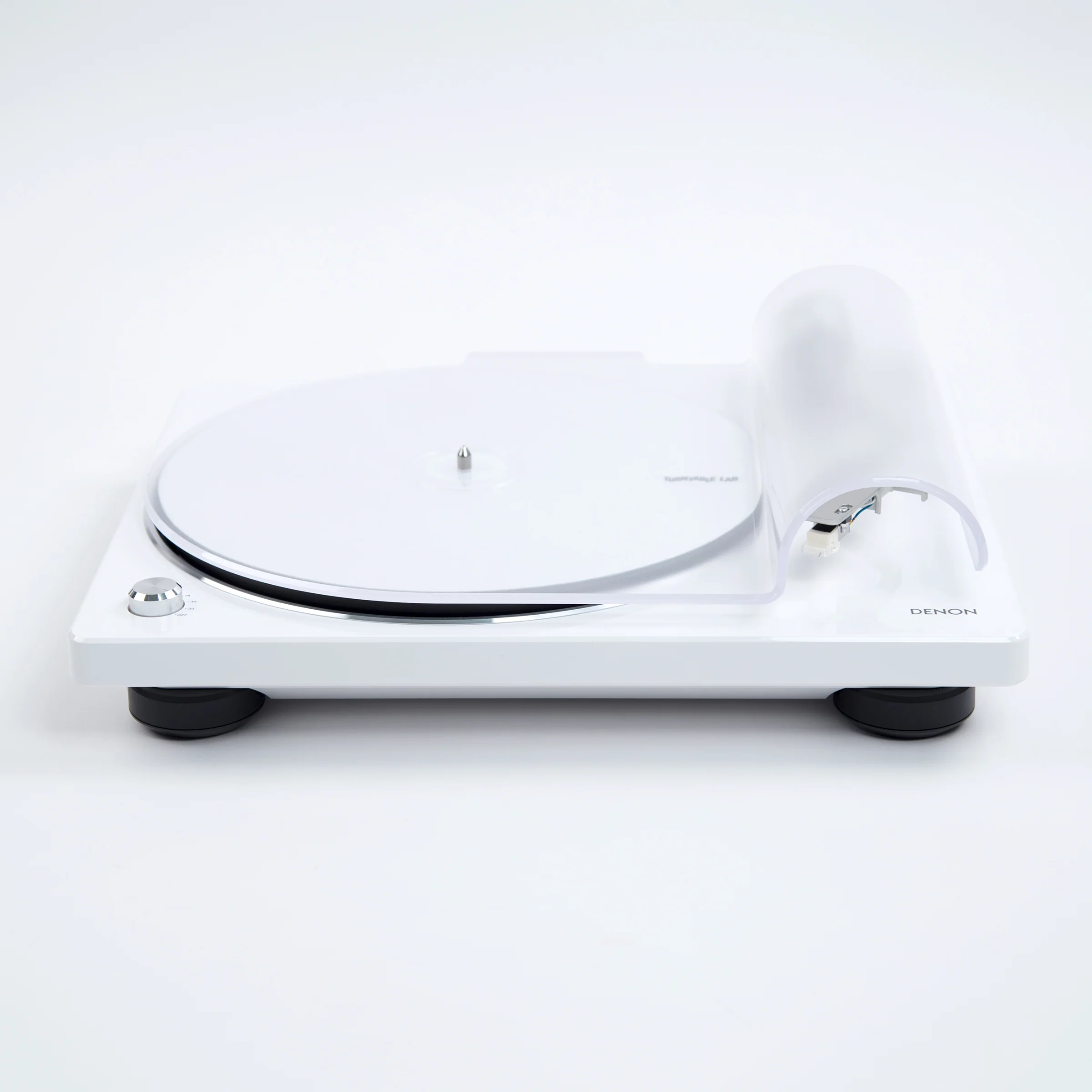 Denon: DP-400 Semi-Automatic Turntable - White - Image 4