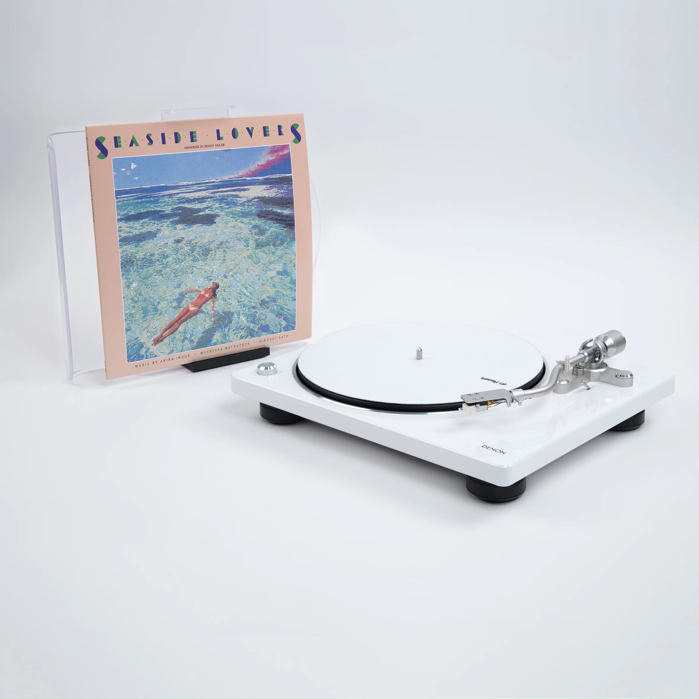 Denon: DP-400 Semi-Automatic Turntable - White - Image 6