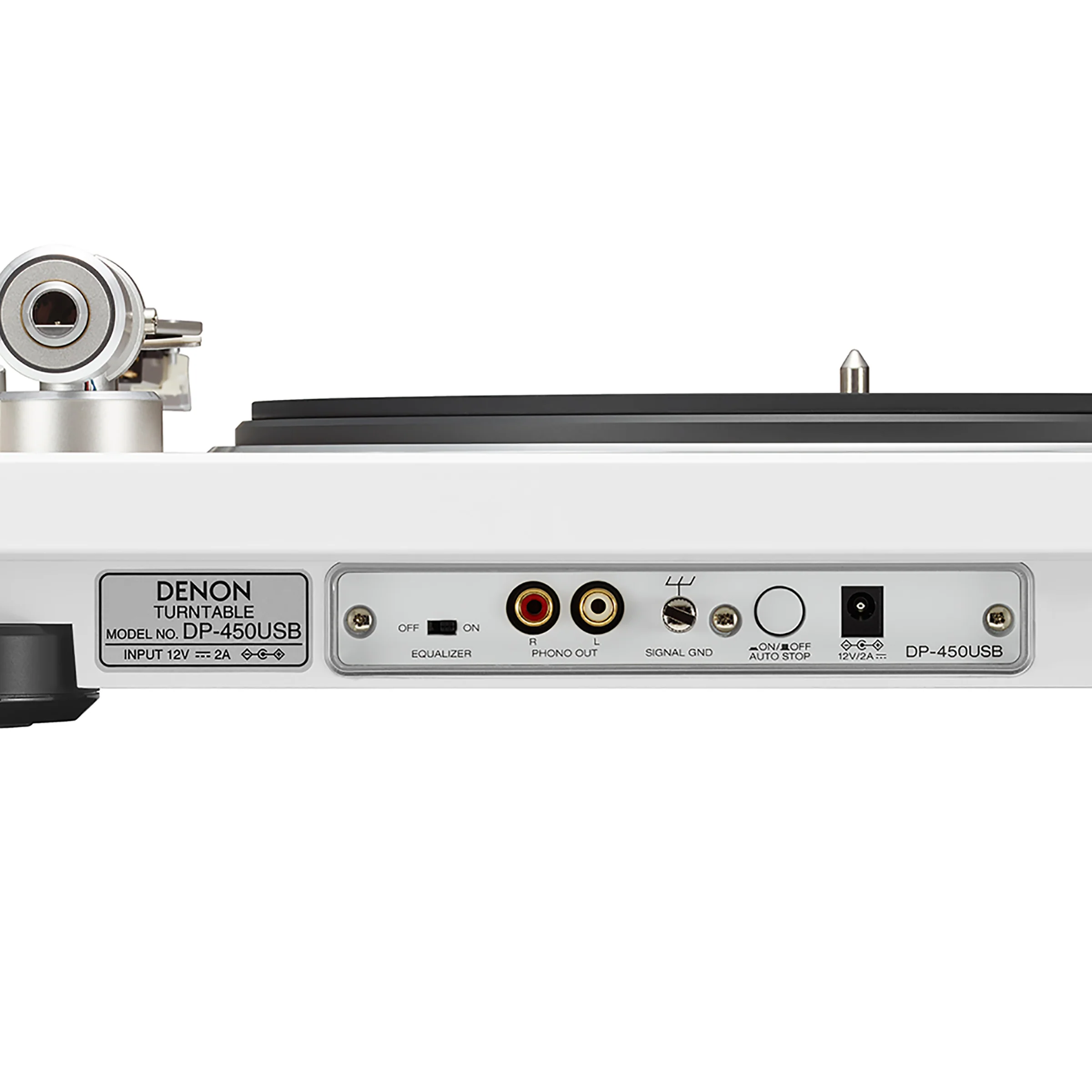 Denon: DP-450USB Turntable - White - Image 11