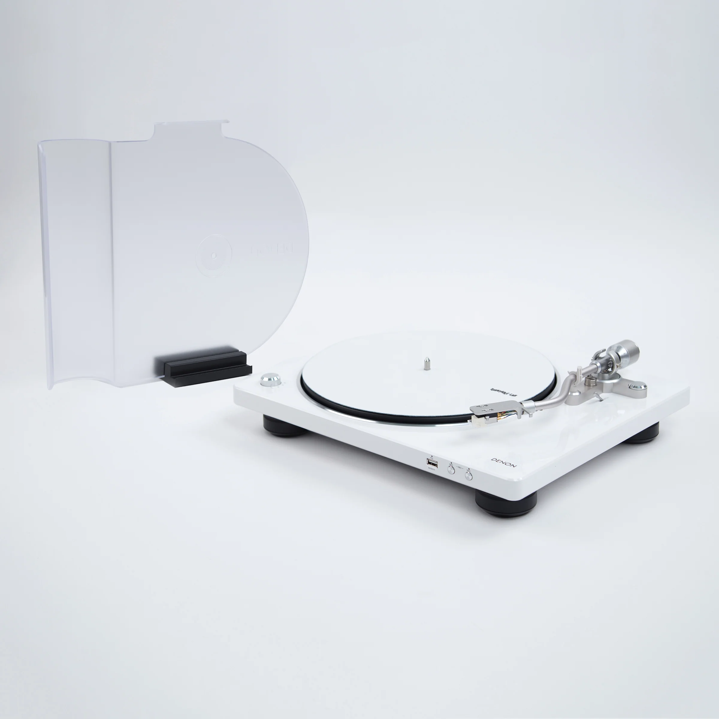 Denon: DP-450USB Turntable - White - Image 4