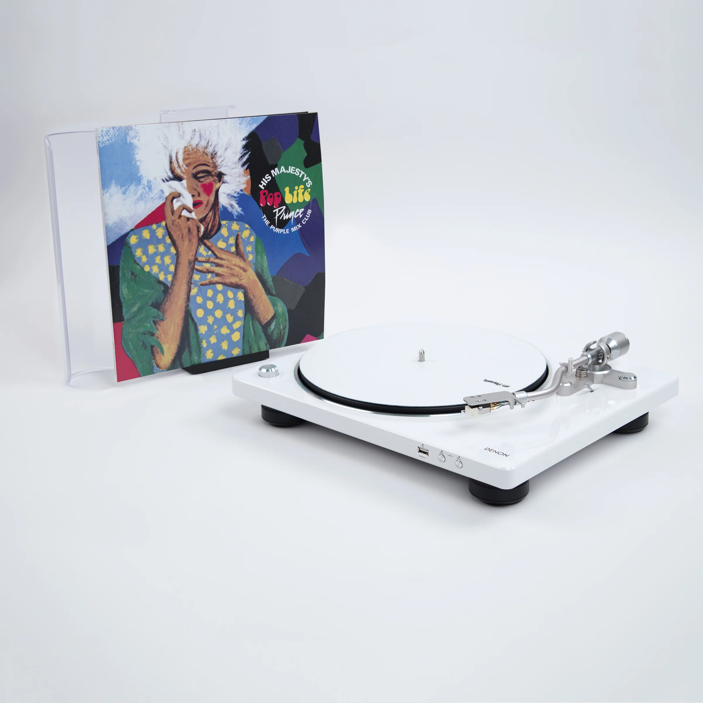 Denon: DP-450USB Turntable - White - Image 5