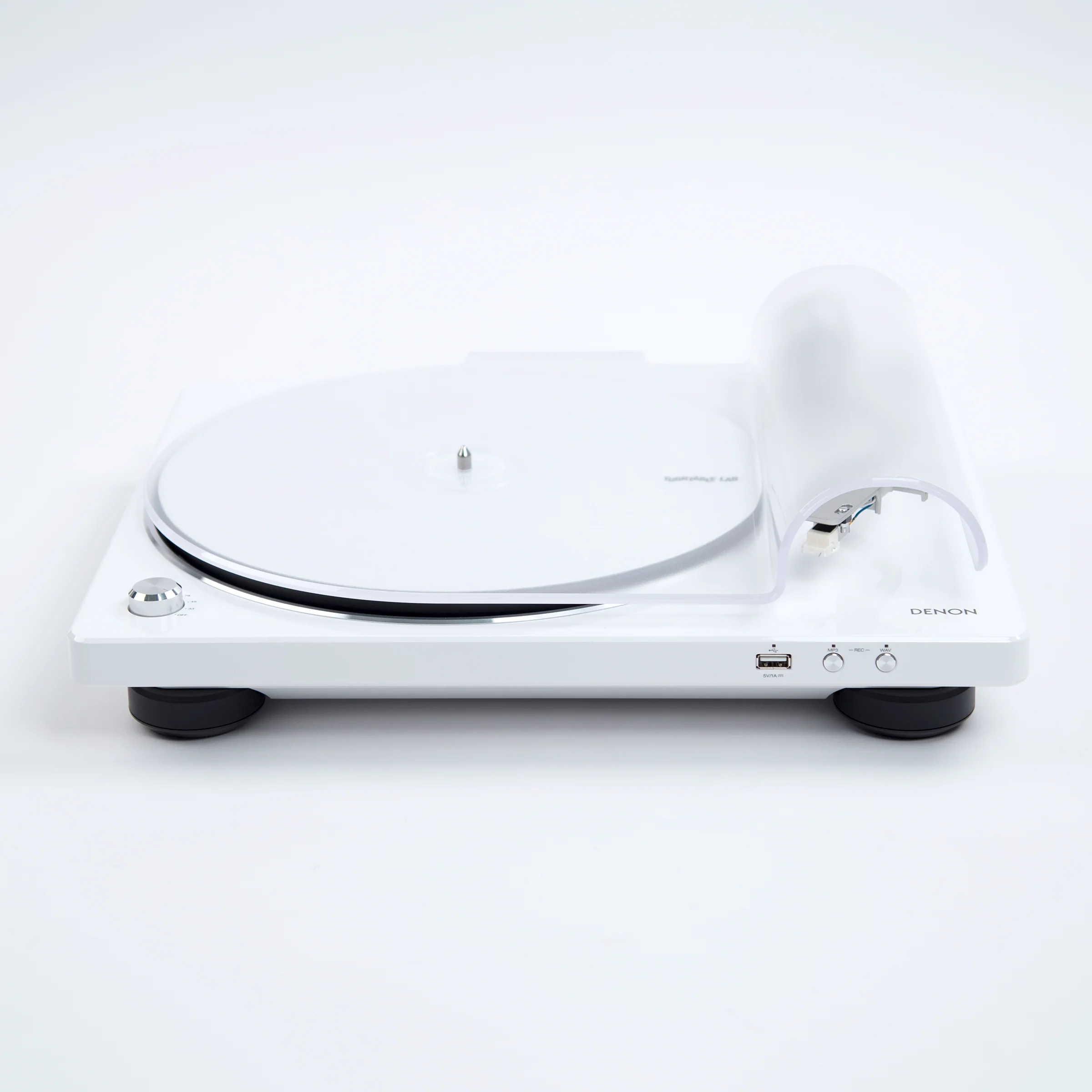 Denon: DP-450USB Turntable - White - Image 6