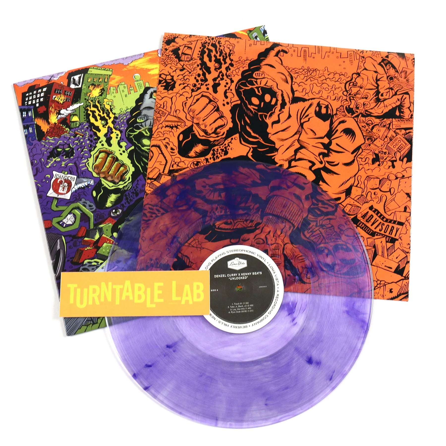 Denzel Curry & Kenny Beats: Unlocked (Amethyst Colored Vinyl) Vinyl LP - Image 2