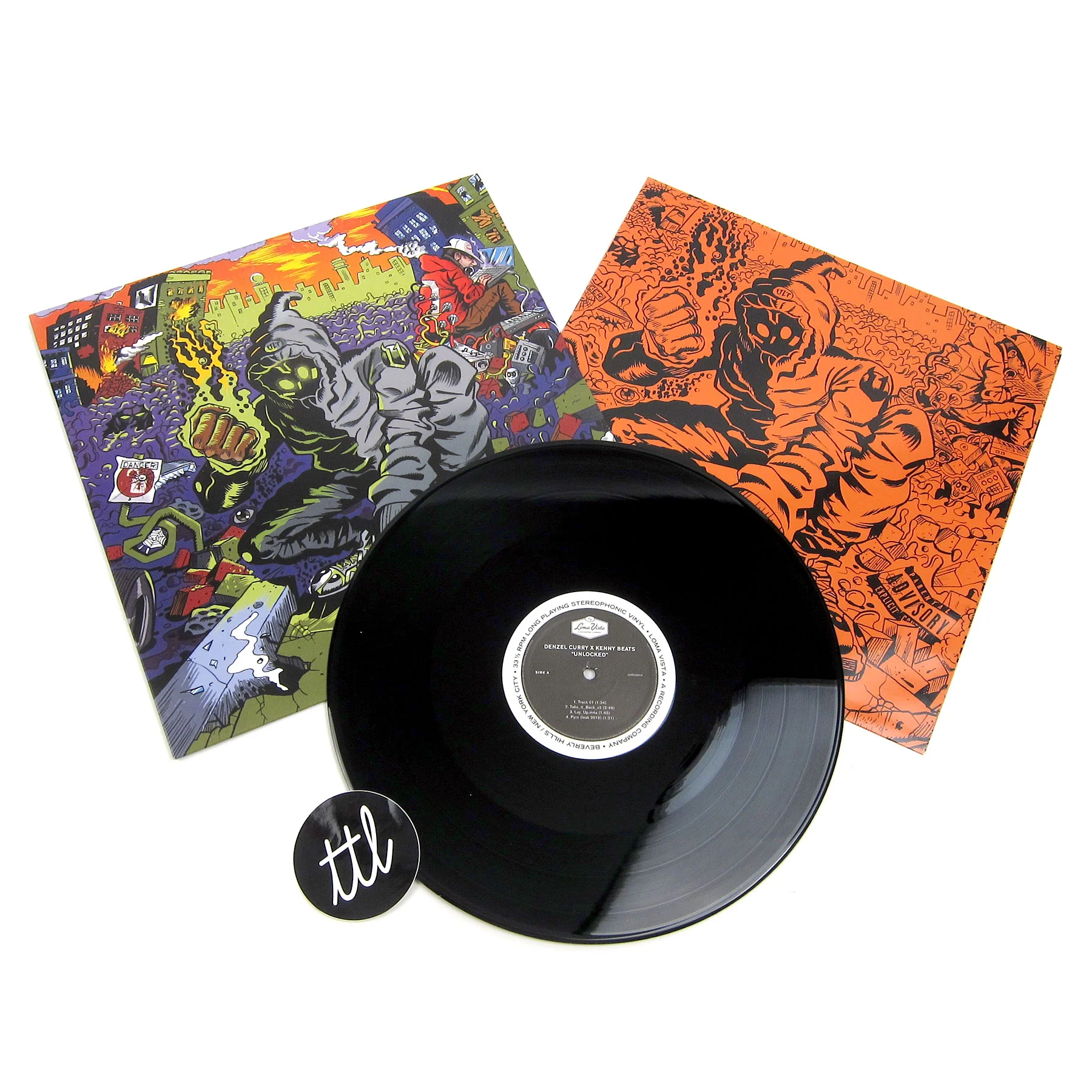 Denzel Curry & Kenny Beats: Unlocked Vinyl LP - Image 2