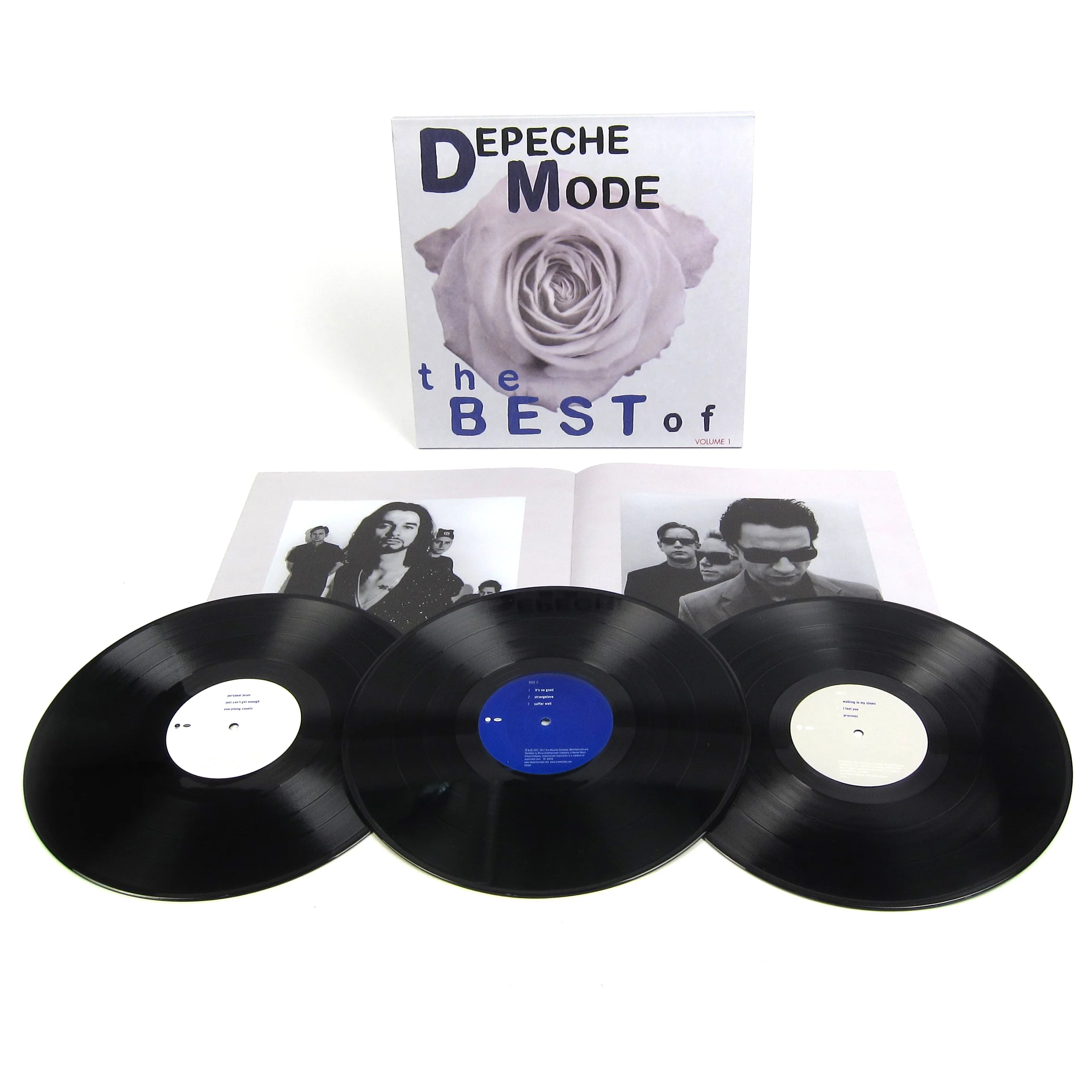 Depeche Mode: The Best Of (Volume 1) Vinyl 3LP - Image 2