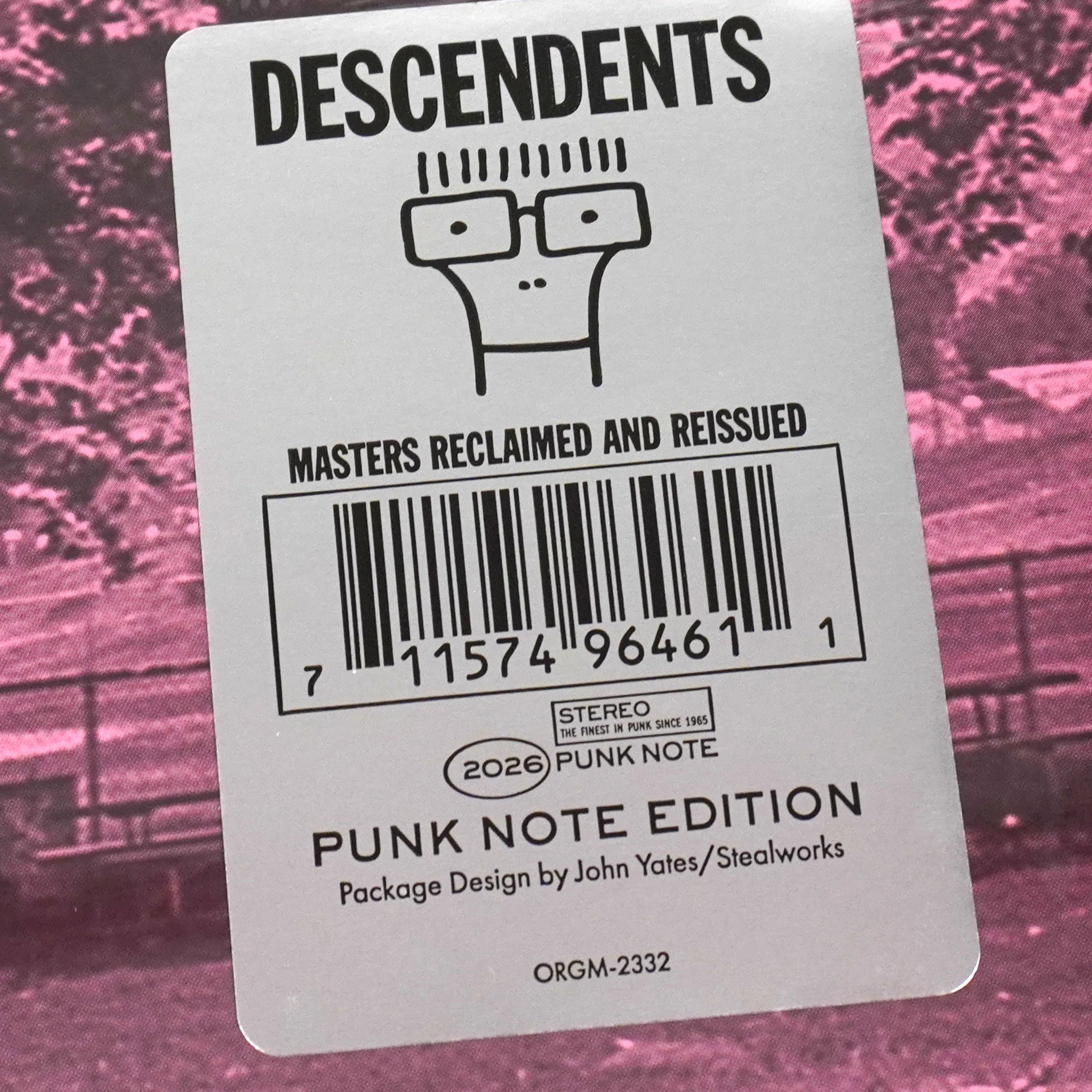 Descendents: Enjoy! - Punk Note Edition Vinyl LP - Image 3