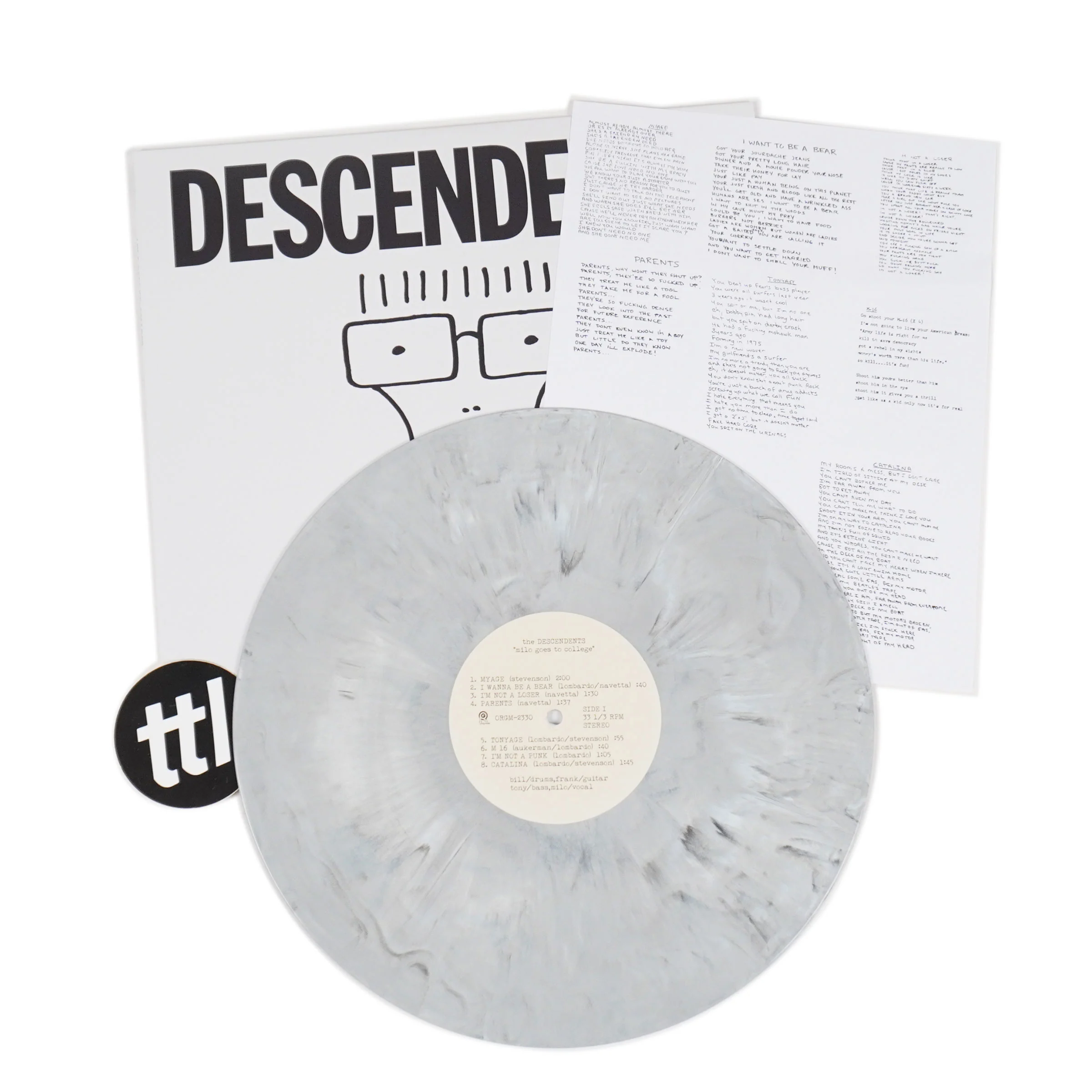 Descendents: Milo Goes To College (Colored Vinyl) Vinyl LP - Image 2