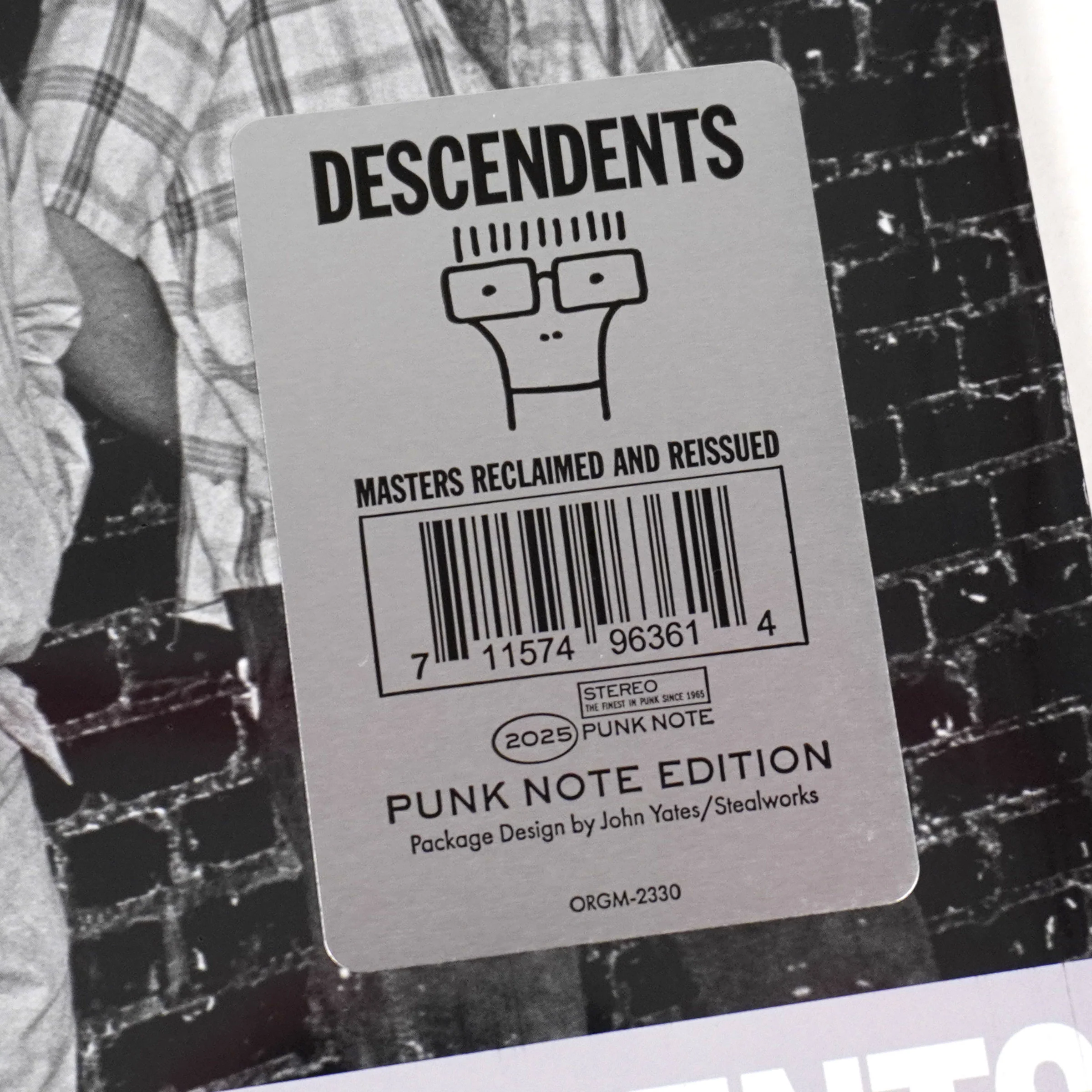 Descendents: Milo Goes To College - Punk Note Edition Vinyl LP - Image 3