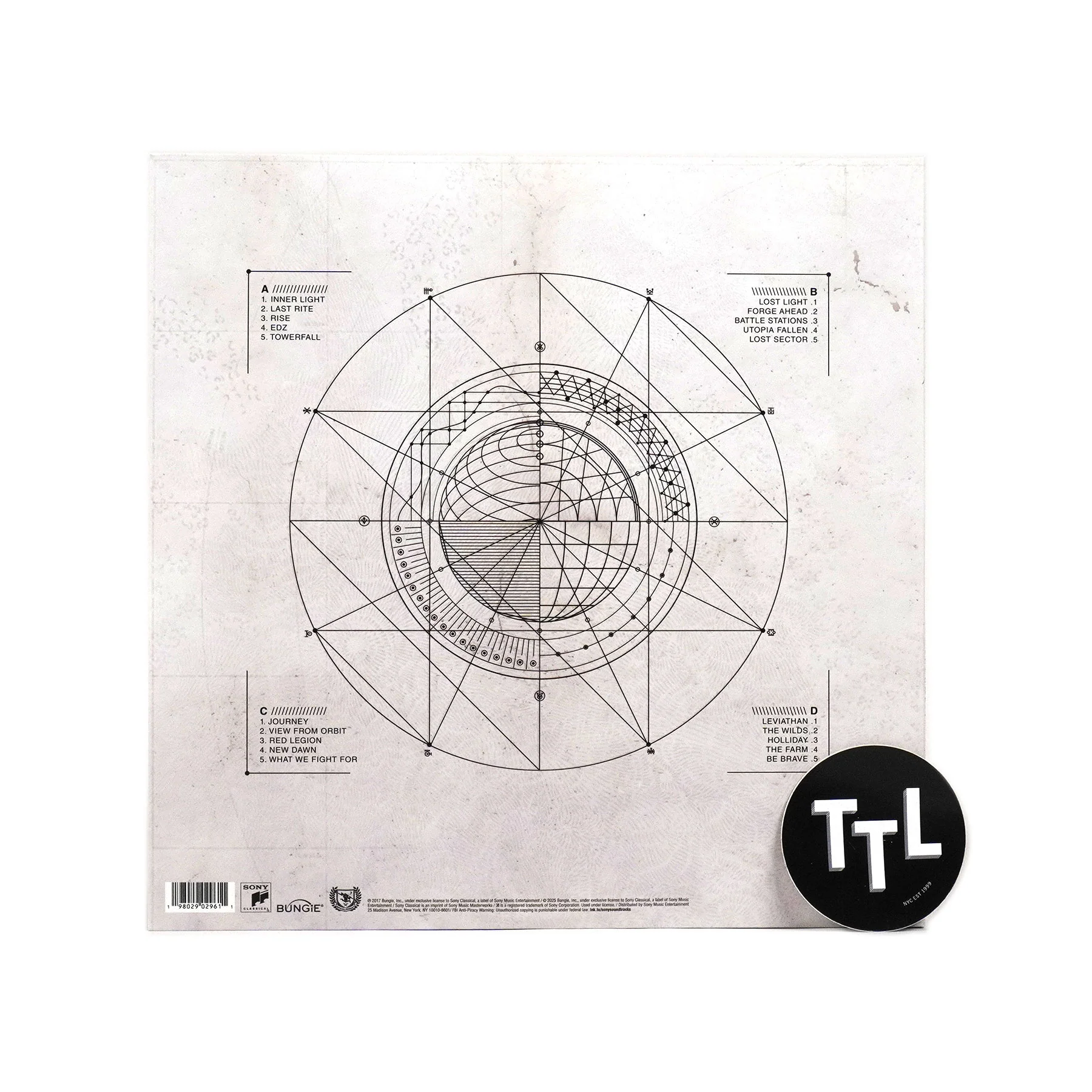 Destiny 2: Vol.1 Original Game Soundtrack Vinyl 2LP - Image 3