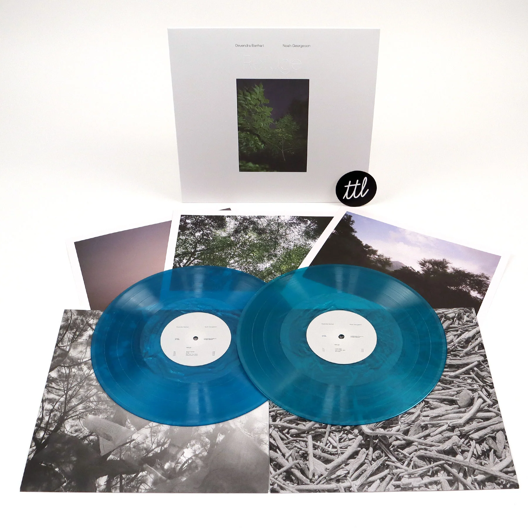 Devendra Banhart & Noah Georgeson: Refuge (Colored Vinyl) Vinyl 2LP - Image 2