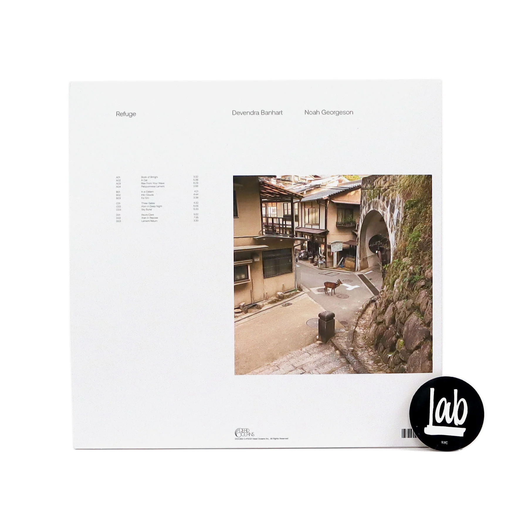 Devendra Banhart & Noah Georgeson: Refuge (Colored Vinyl) Vinyl 2LP - Image 3