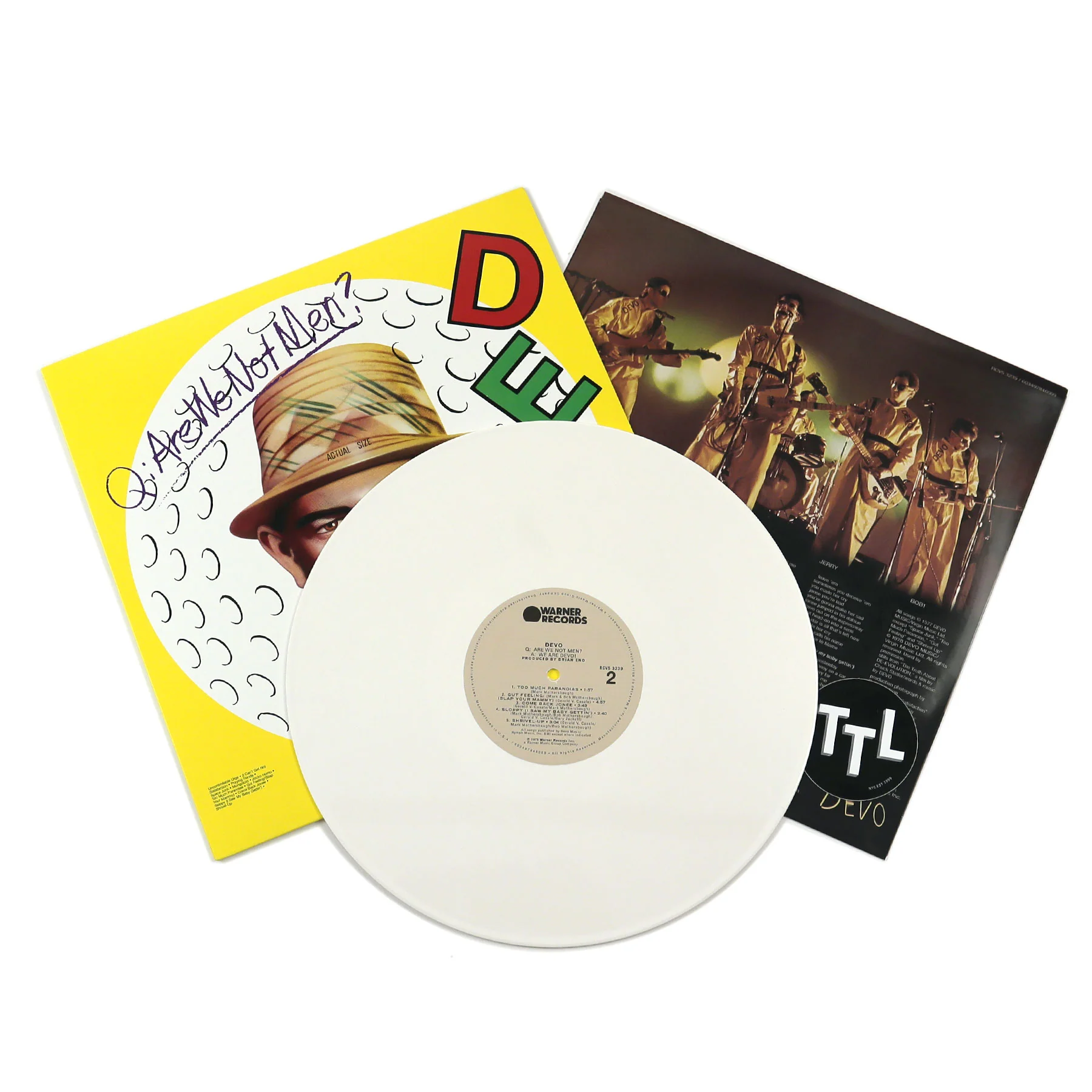 Devo: Q - Are We Not Men A - We Are Devo! (Colored Vinyl) Vinyl LP - Image 2