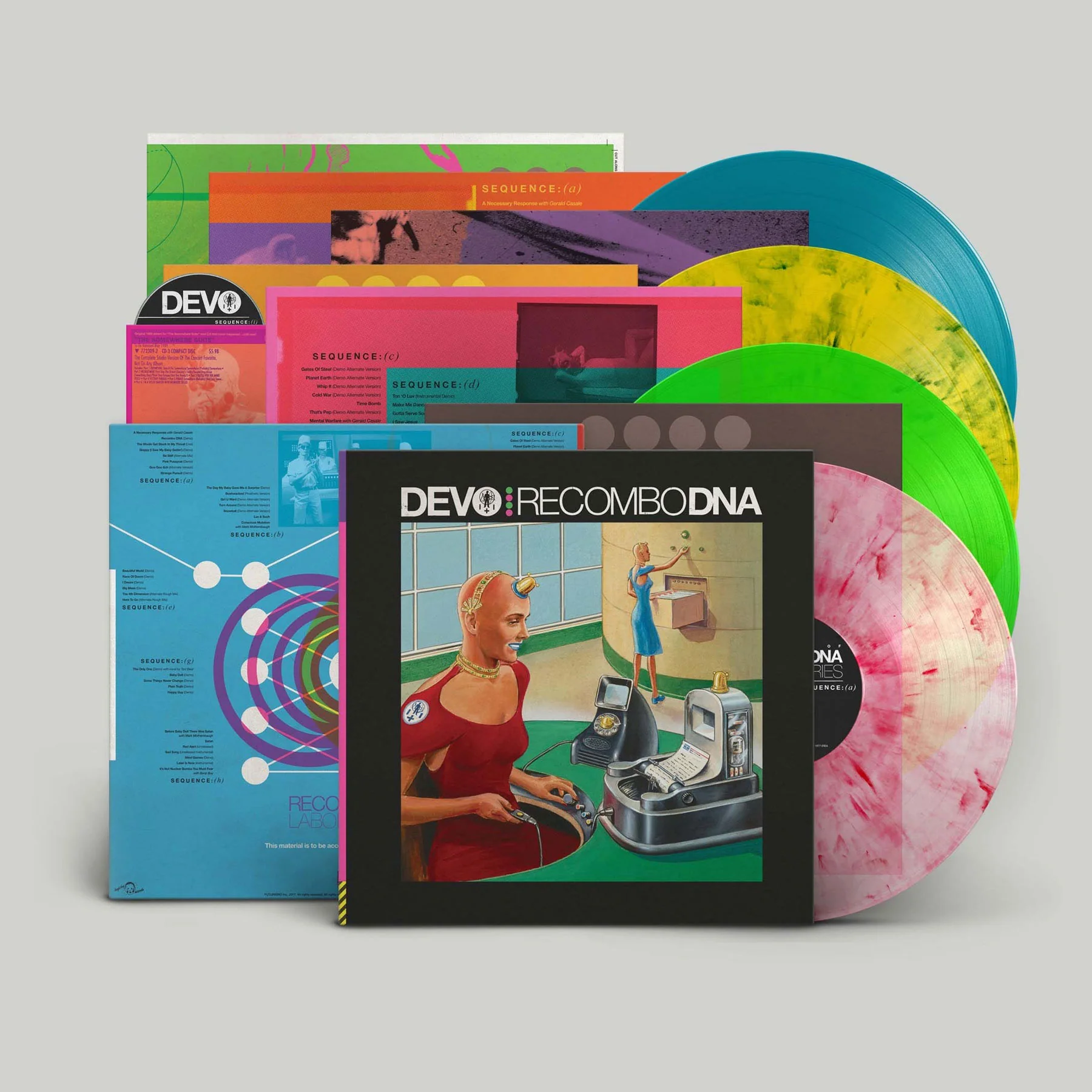 Devo: Recombo DNA (Colored Vinyl) Vinyl 4LP - Image 2