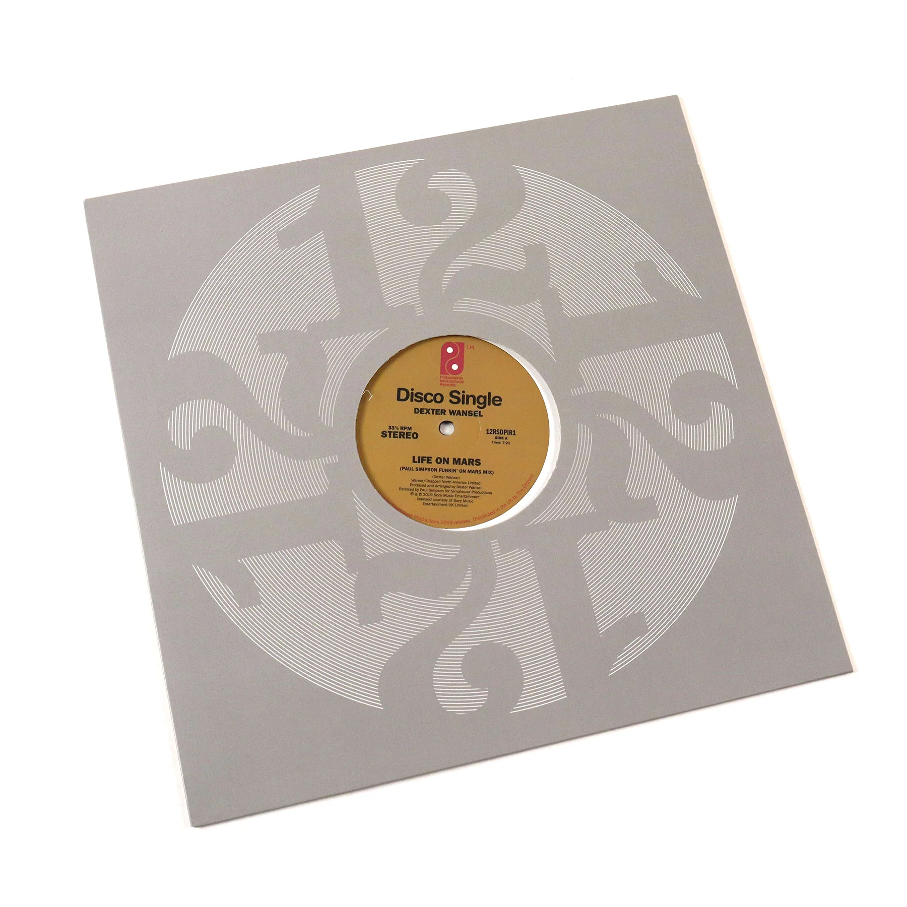 Dexter Wansel: Life On Mars / Theme From The Planets (Paul Simpson Remixes) Vinyl 12" - Image 2