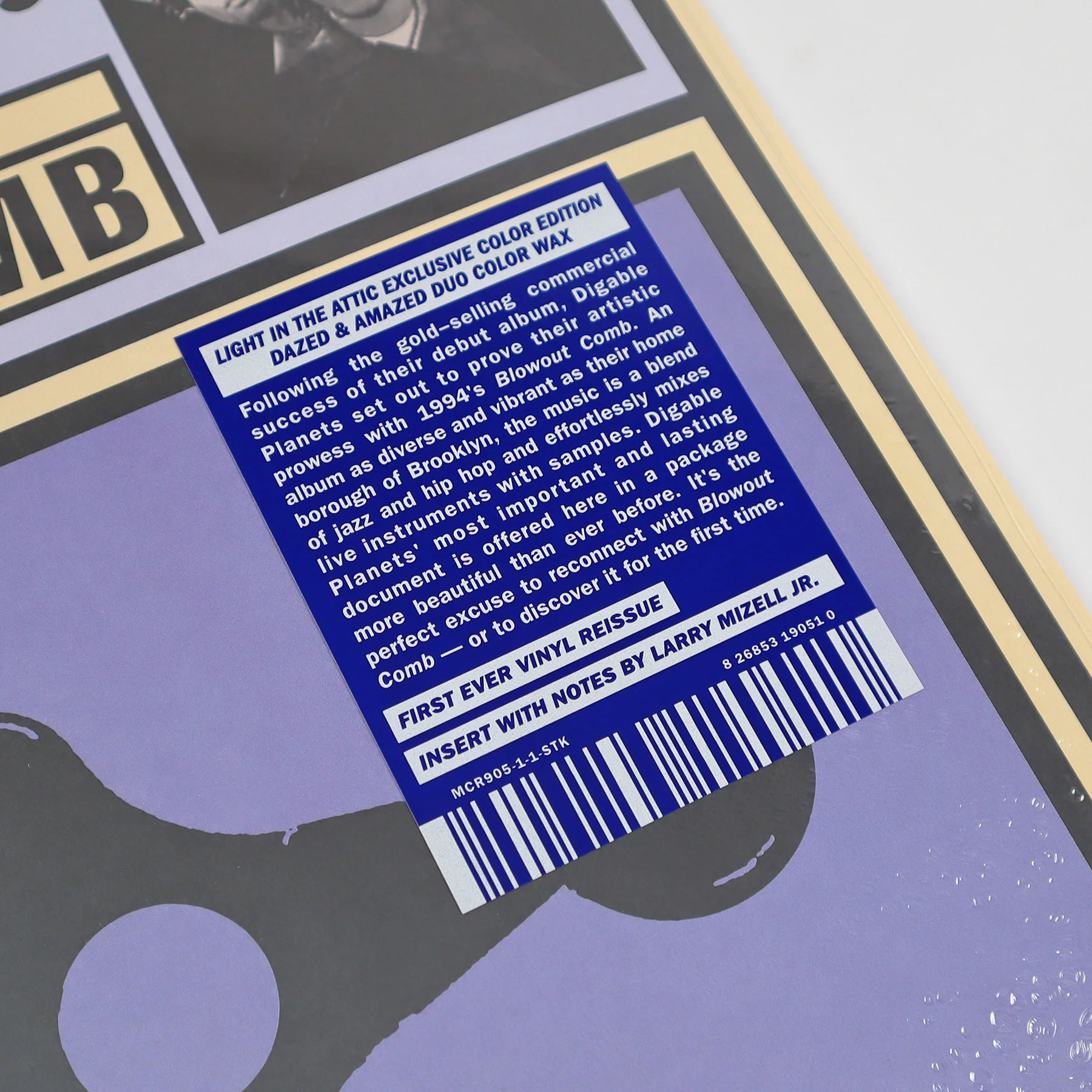 Digable Planets: Blowout Comb (Blue & Gold Colored Vinyl) Vinyl 2LP - Image 4
