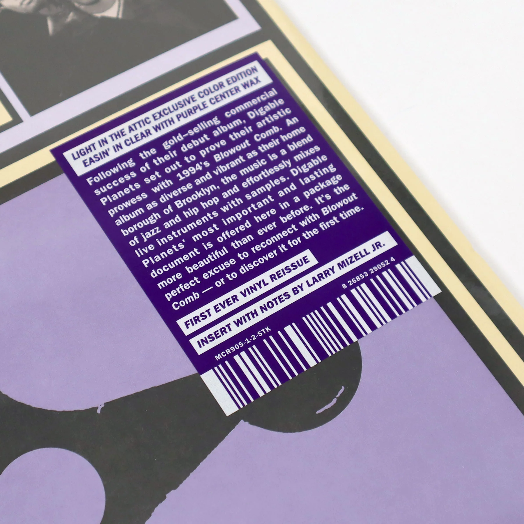 Digable Planets: Blowout Comb (Purple Center Colored Vinyl) Vinyl 2LP - Image 4