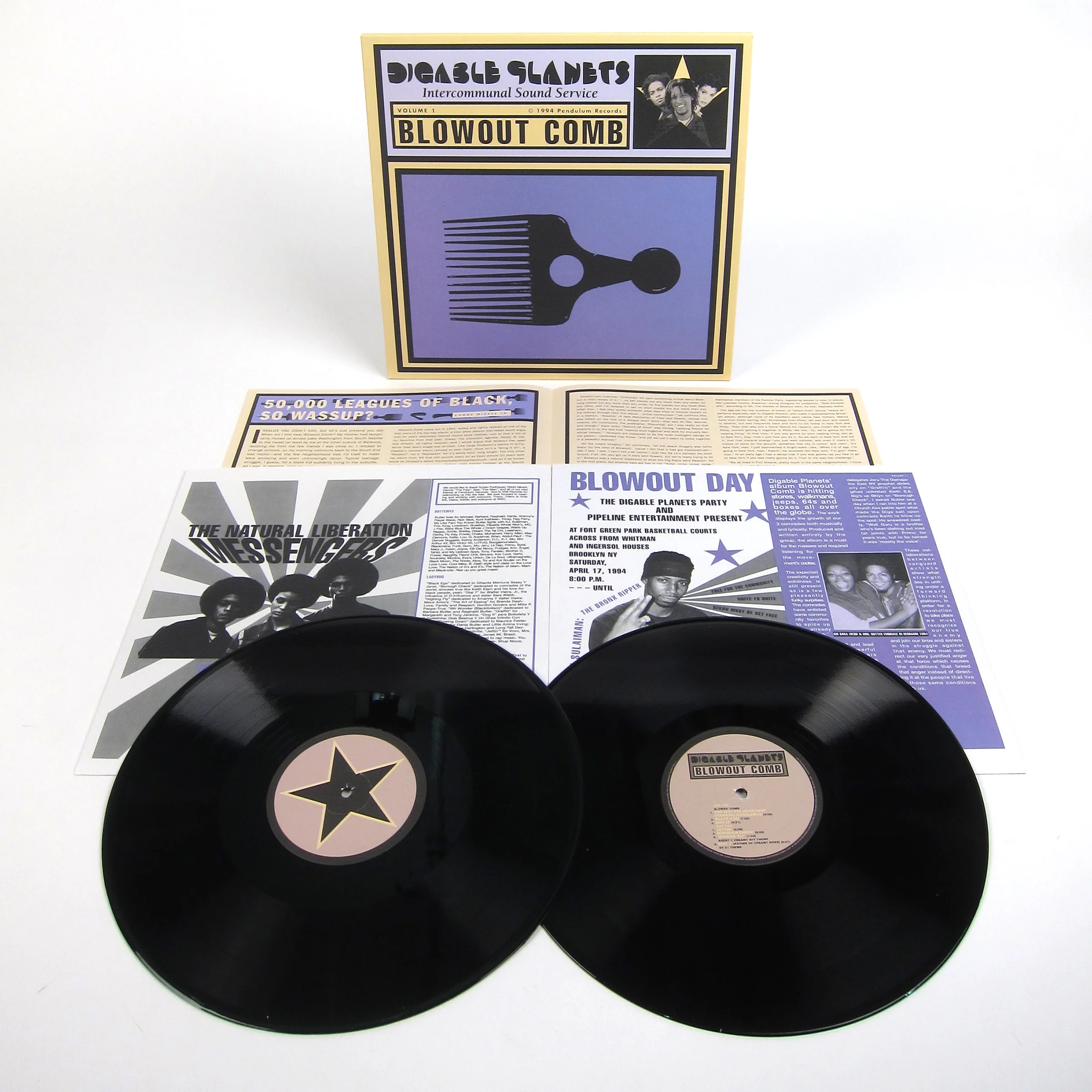 Digable Planets: Blowout Comb Vinyl 2LP - Image 2