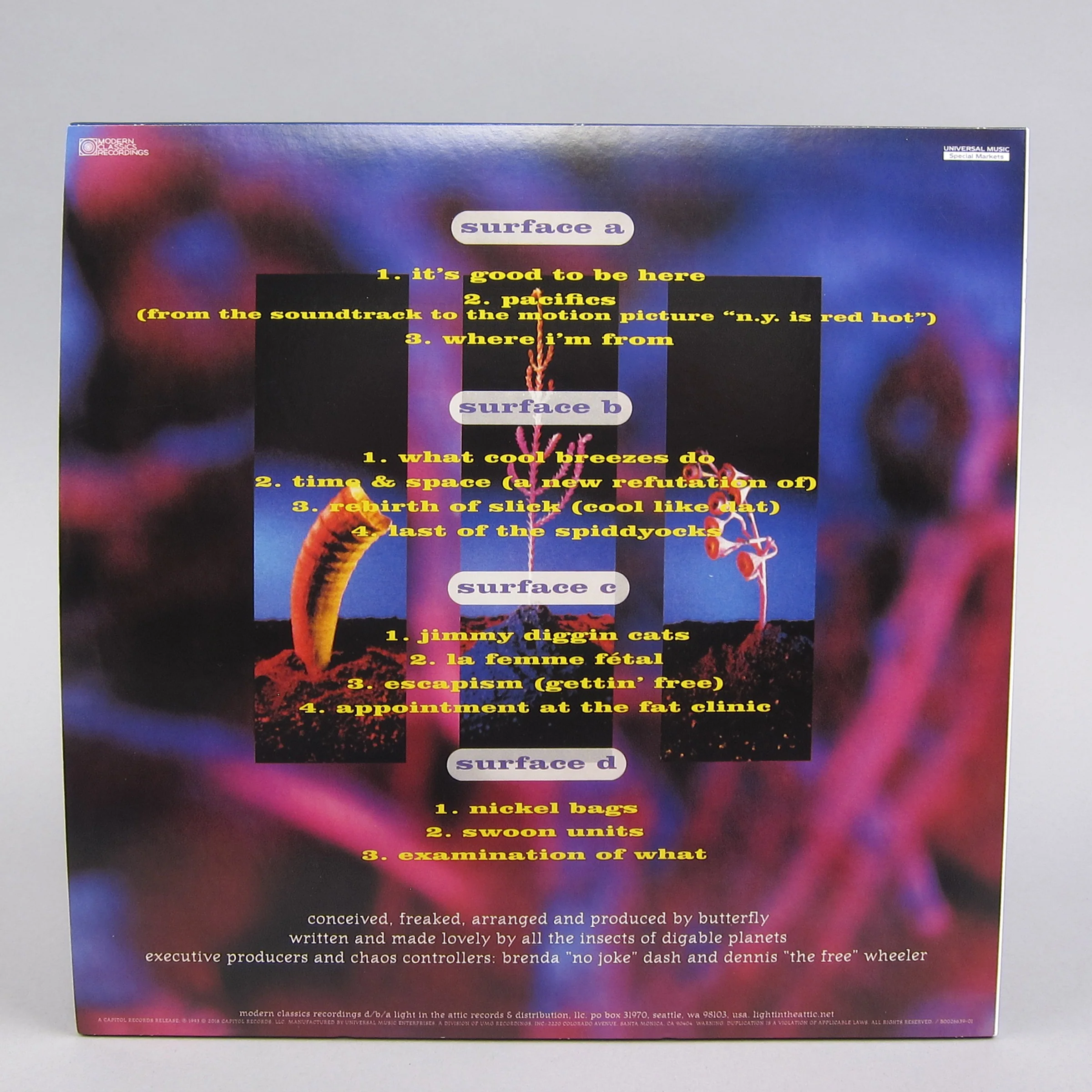 Digable Planets: Reachin' (A New Refutation of Time and Space) 25th Anniversary Edition (Colored Vinyl) Vinyl 2LP - Turntable Lab Exclusive - Image 3
