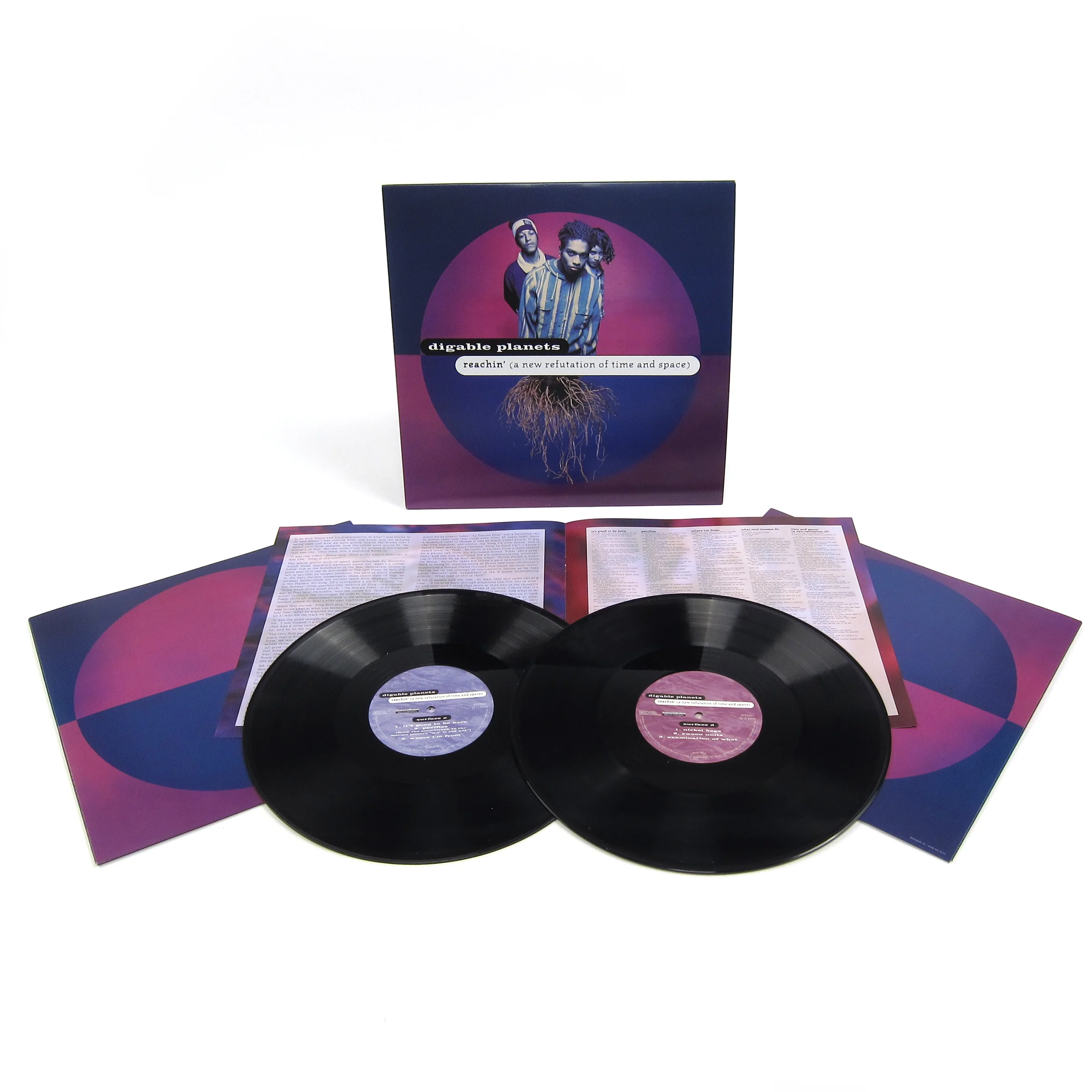 Digable Planets: Reachin' (A New Refutation of Time and Space) Vinyl 2LP - Image 2