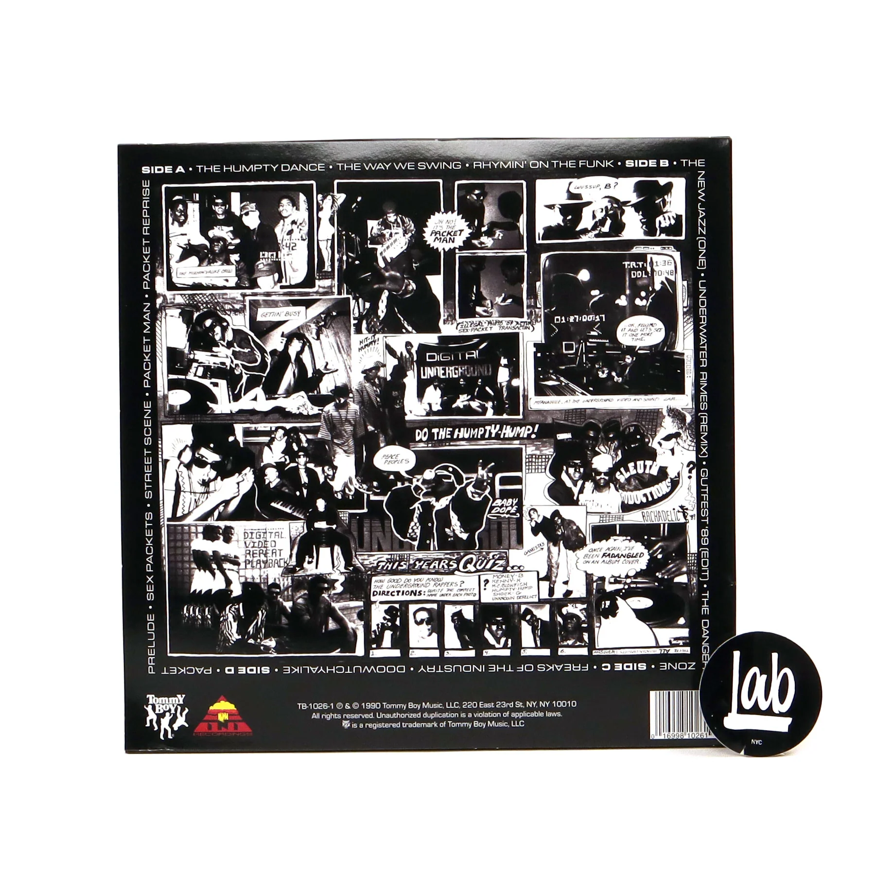 Digital Underground: Sex Packets (180g, Colored Vinyl) Vinyl 2LP - Image 3