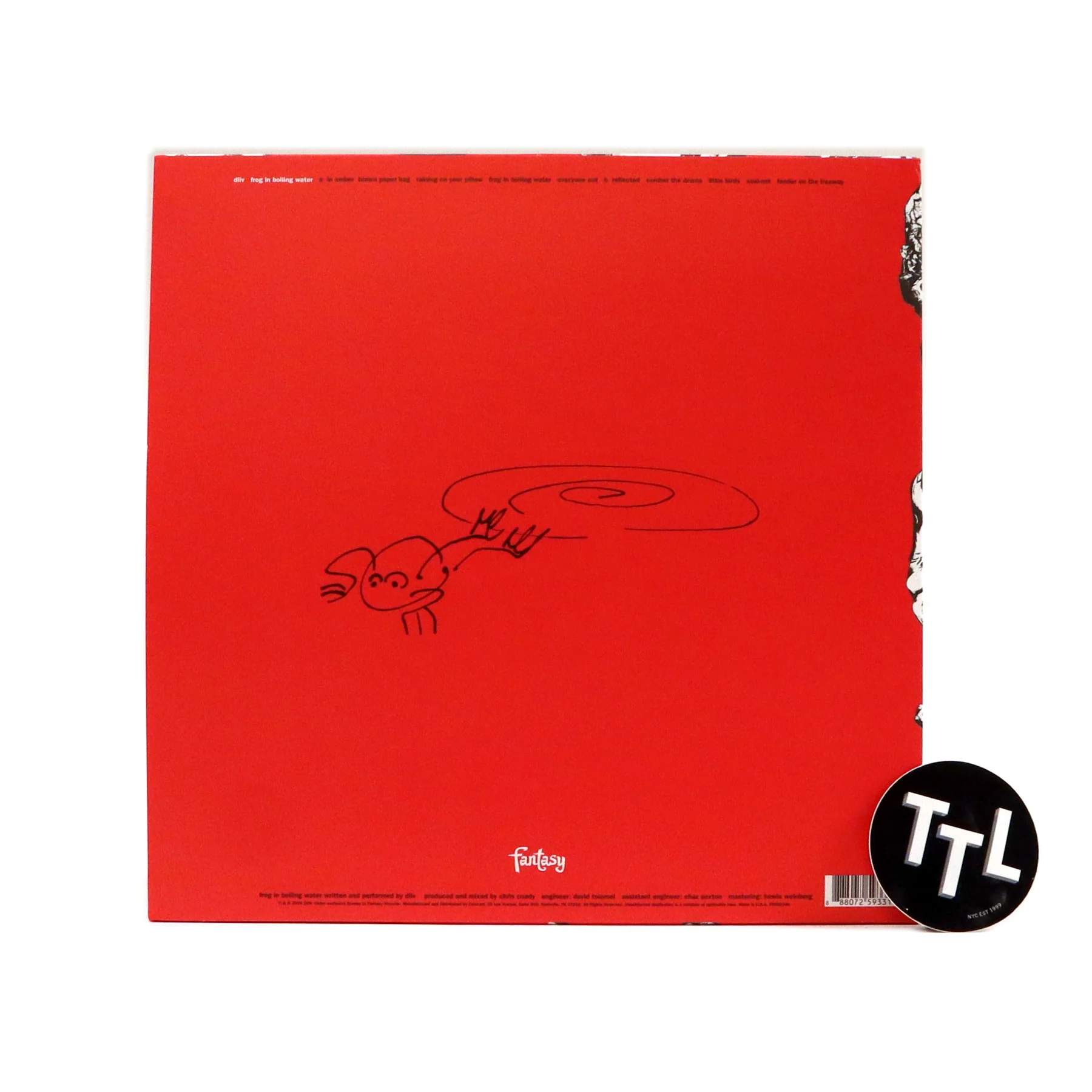 DIIV: Frog In Boiling Water (Indie Exclusive Colored Vinyl) Vinyl LP - Image 3