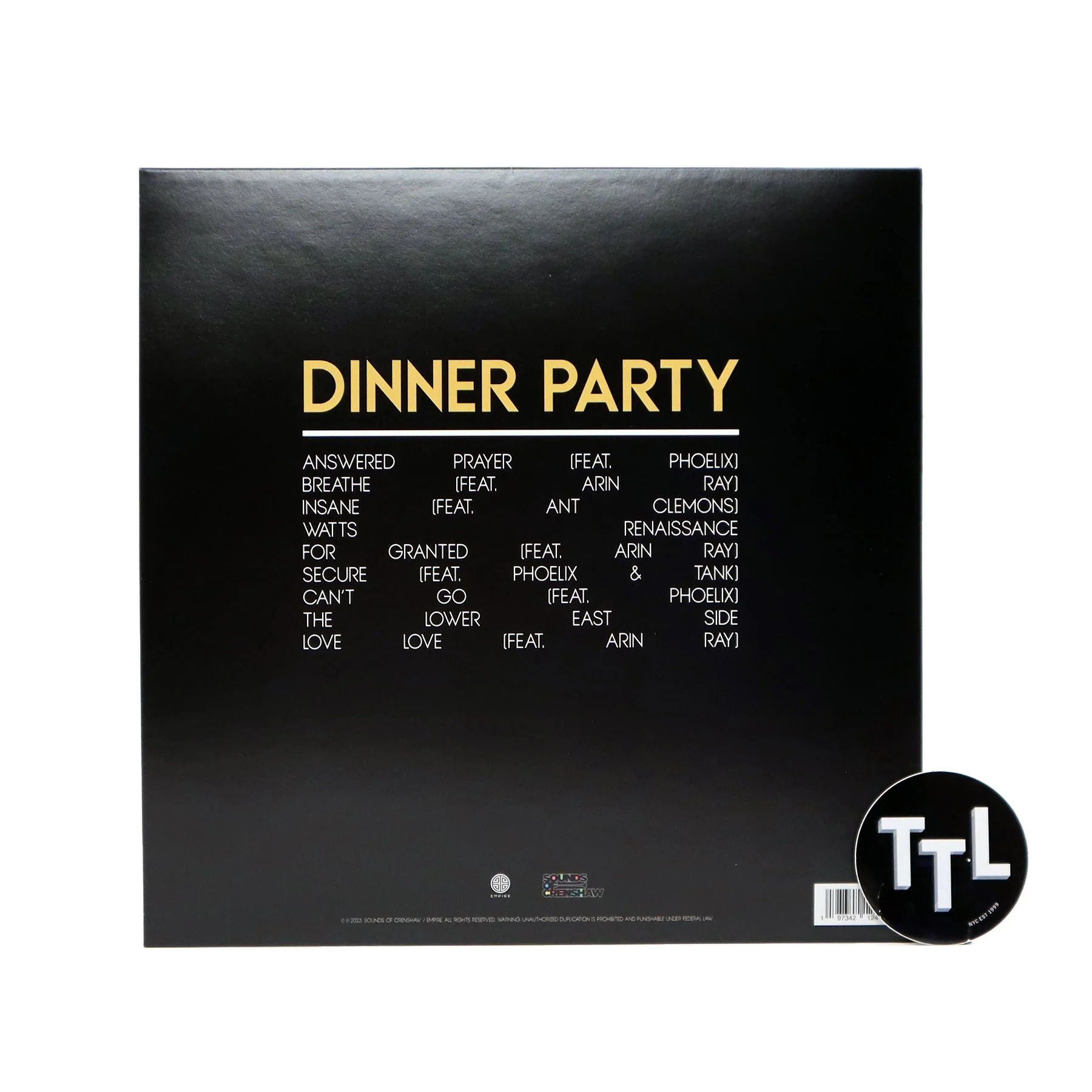 Dinner Party: Enigmatic Society (Indie Exclusive Colored Vinyl) Vinyl LP - Image 3