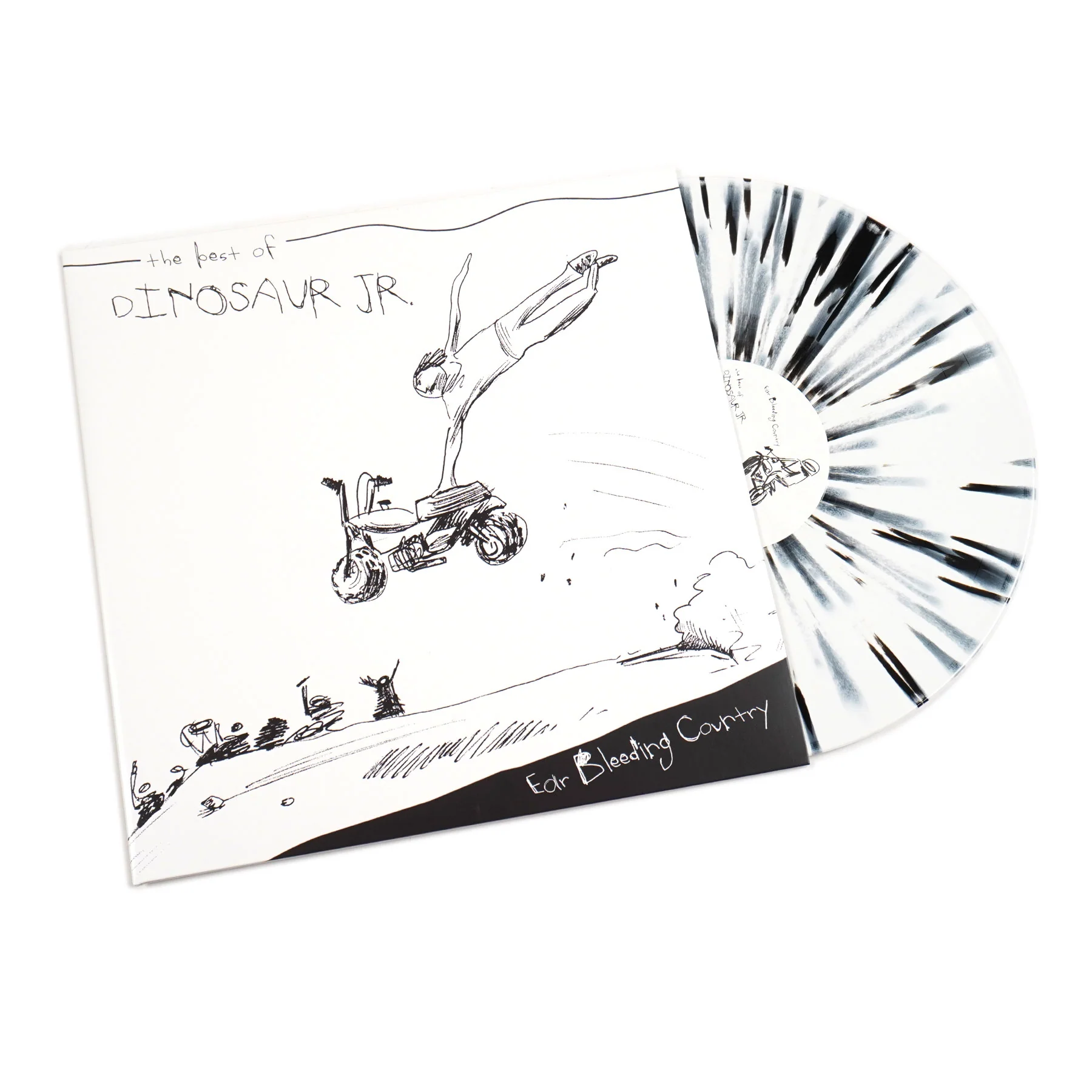 Dinosaur Jr.: Ear-Bleeding Country - The Best Of (Splatter Colored Vinyl) Vinyl 2LP